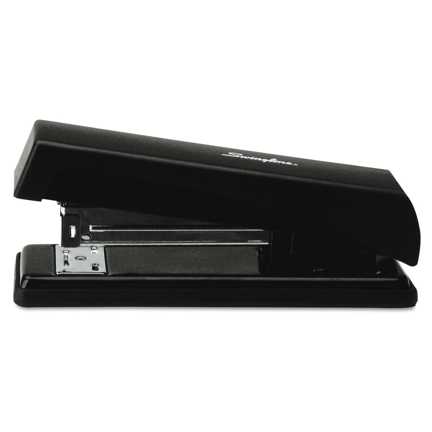 Compact Desk Stapler, 20-Sheet Capacity, Black -