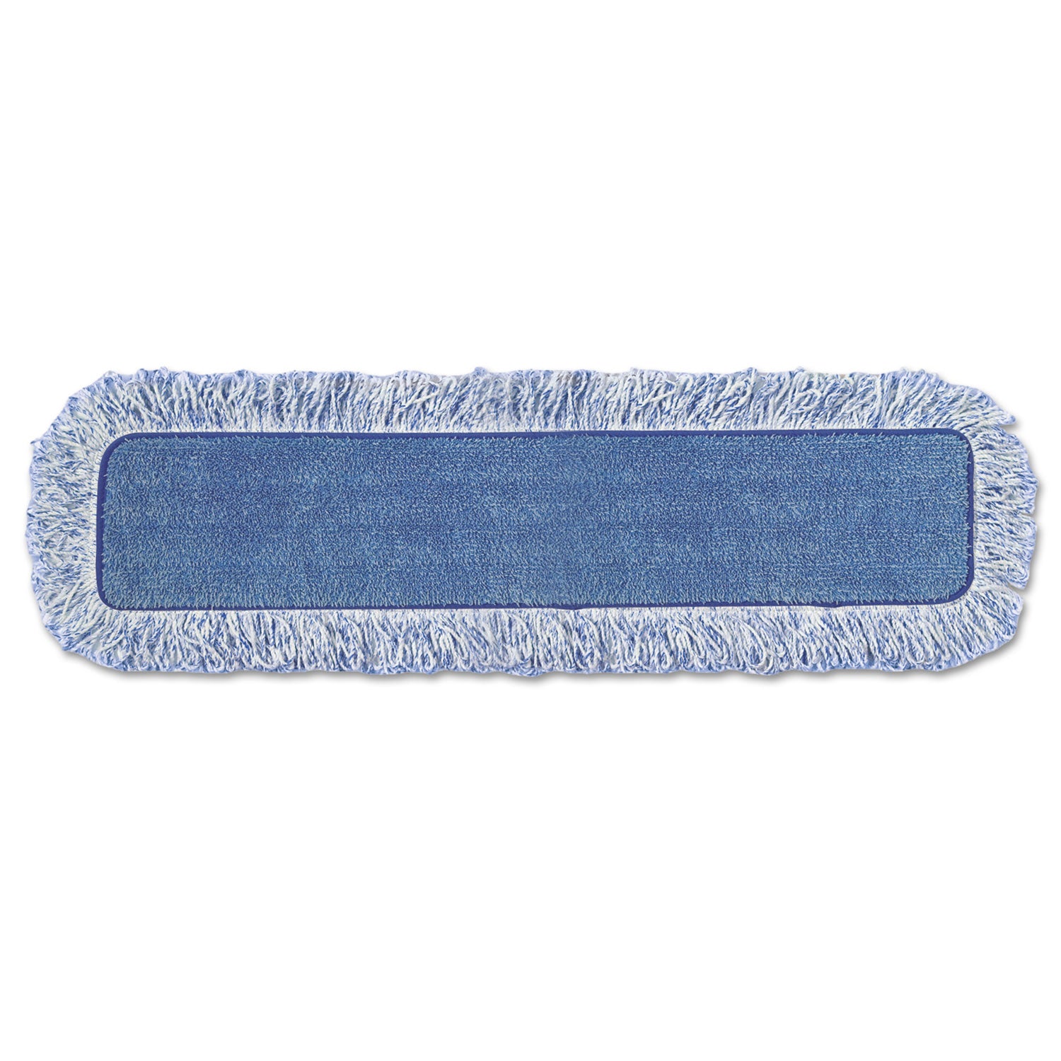 High Absorbency Mop Pad, Nylon/Polyester Microfiber, 18" Long, Blue -