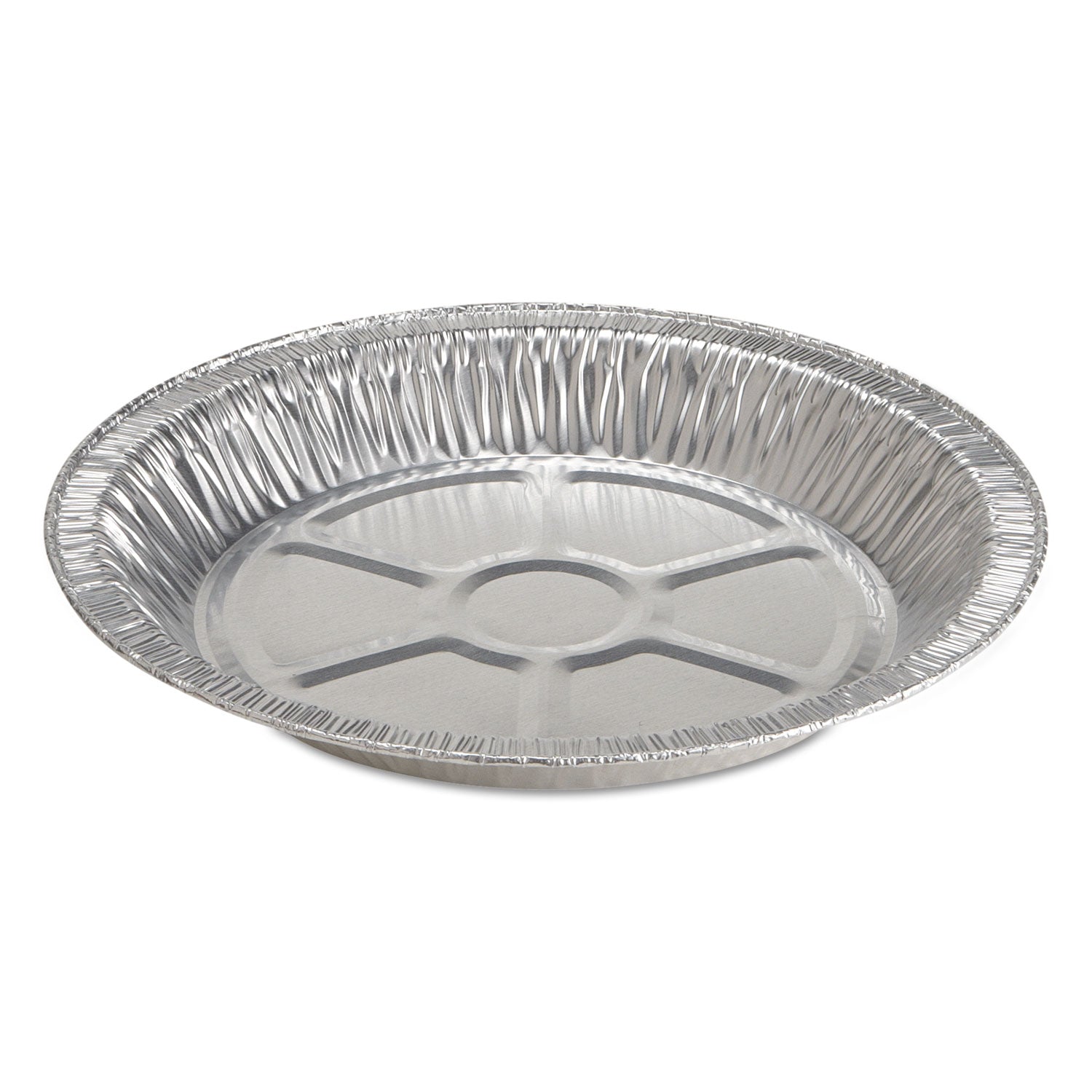 Aluminum Pie Pan, 24 oz, 9" Diameter x 1.06"h, 200/Carton -