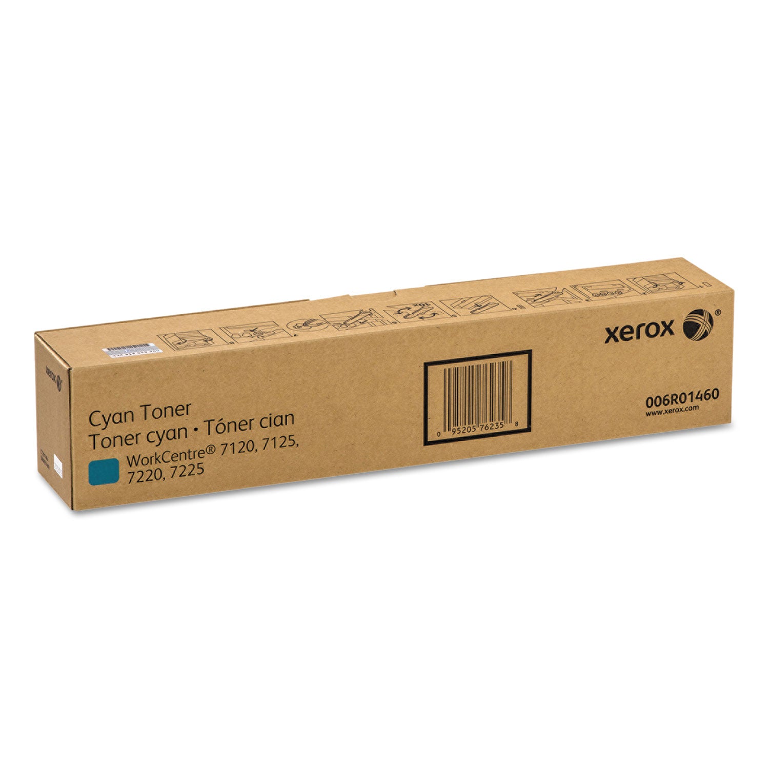006R01460 Toner, 15,000 Page-Yield, Cyan -