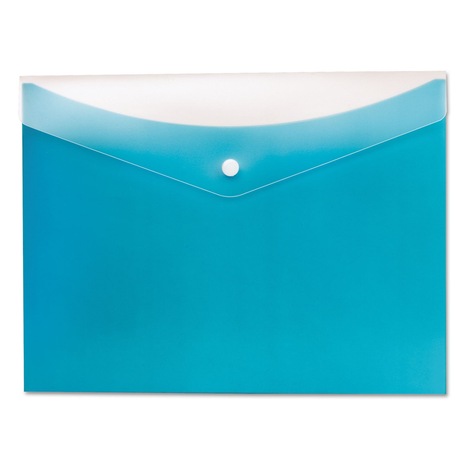 Poly Snap Envelope, Snap Closure, 8.5 x 11, Blueberry -