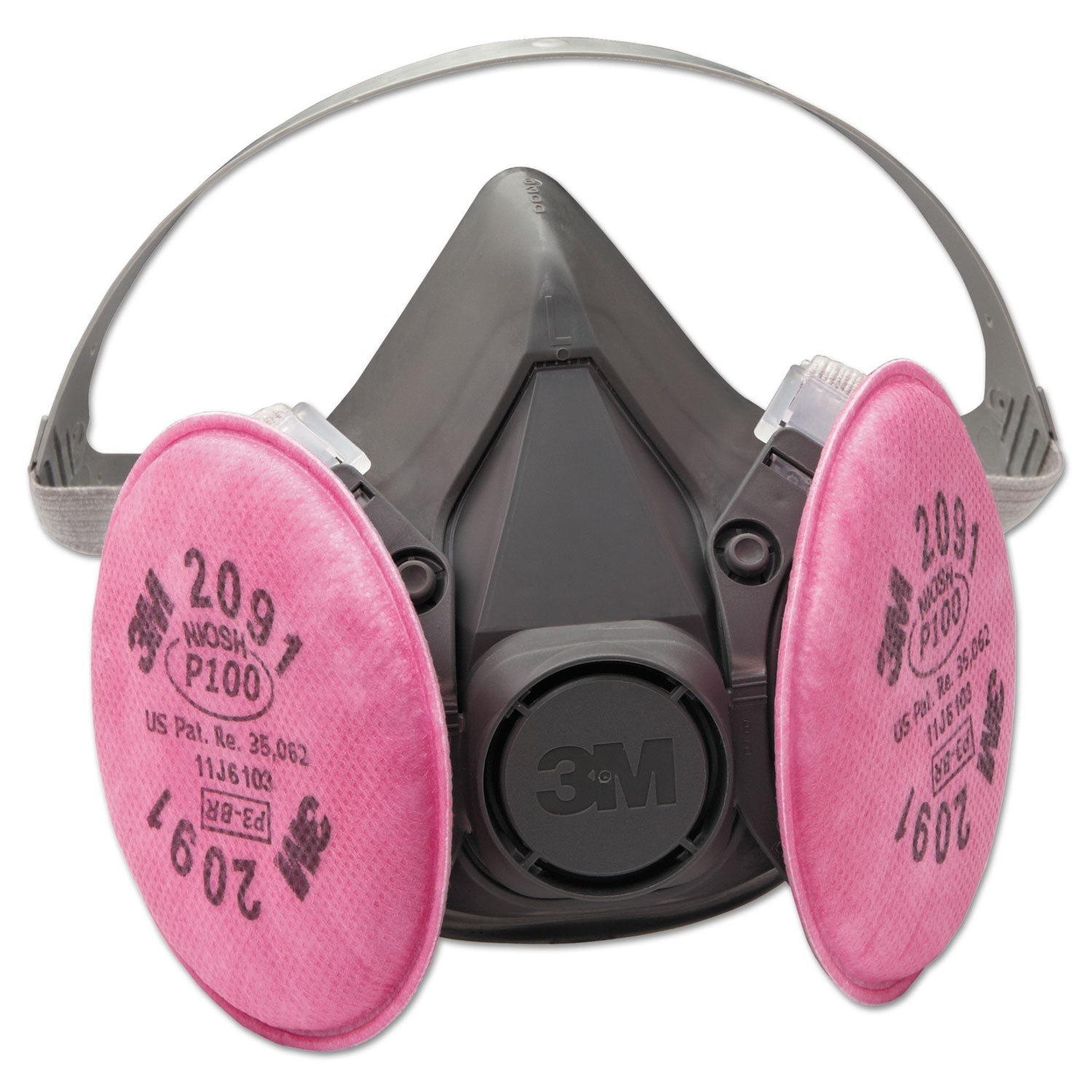 Half Facepiece Respirator 6000 Series, Reusable, Large -