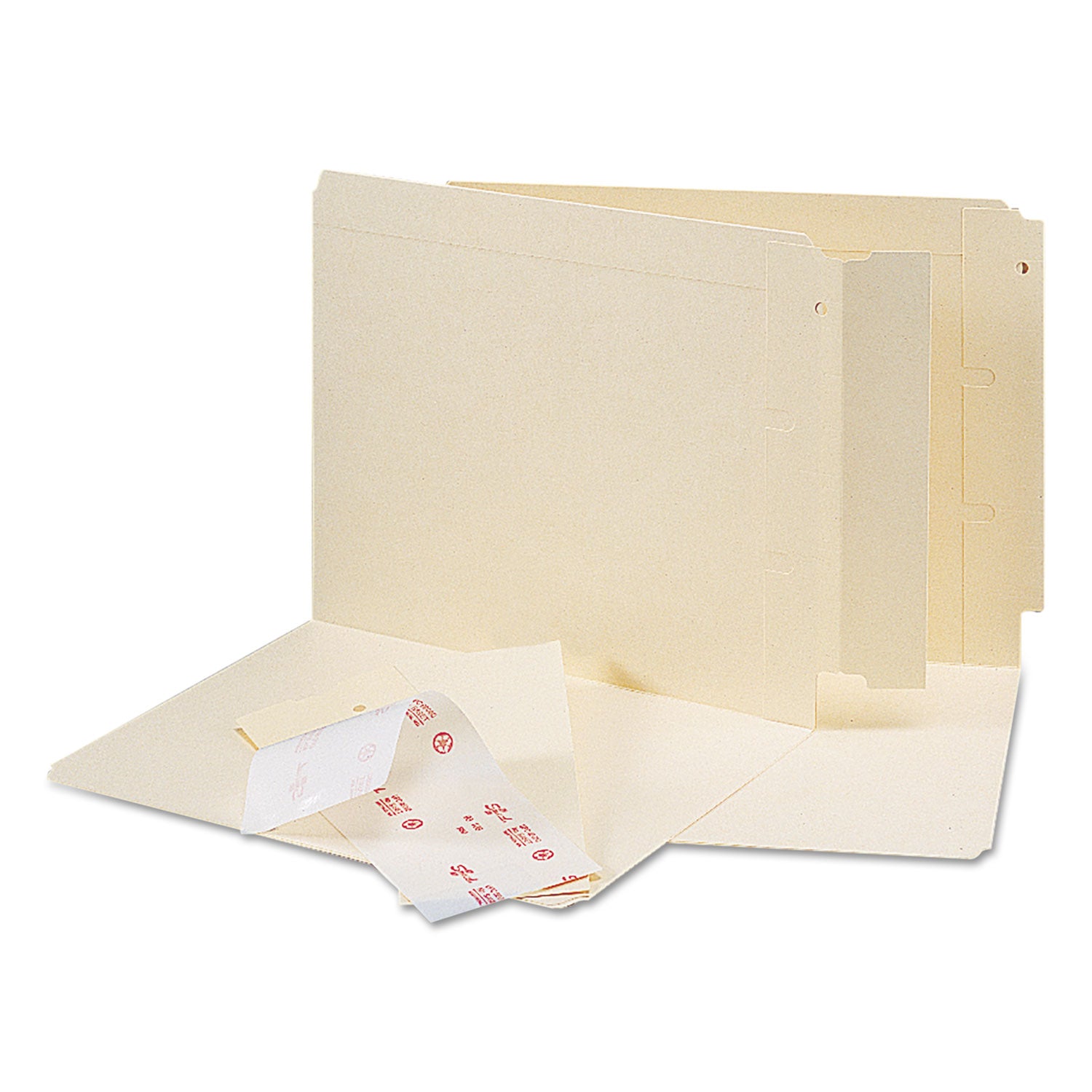 End Tab Converters, Straight Tab, Manila, 3.25" x 9.25", 500/Box -