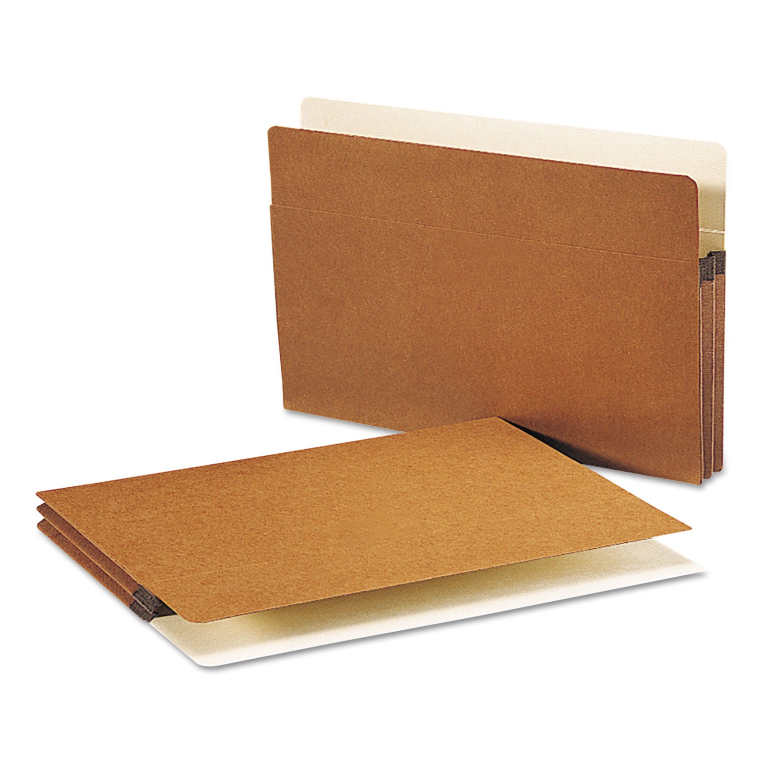 Redrope Drop Front File Pockets, 1.75" Expansion, Legal Size, Redrope, 50/Box -