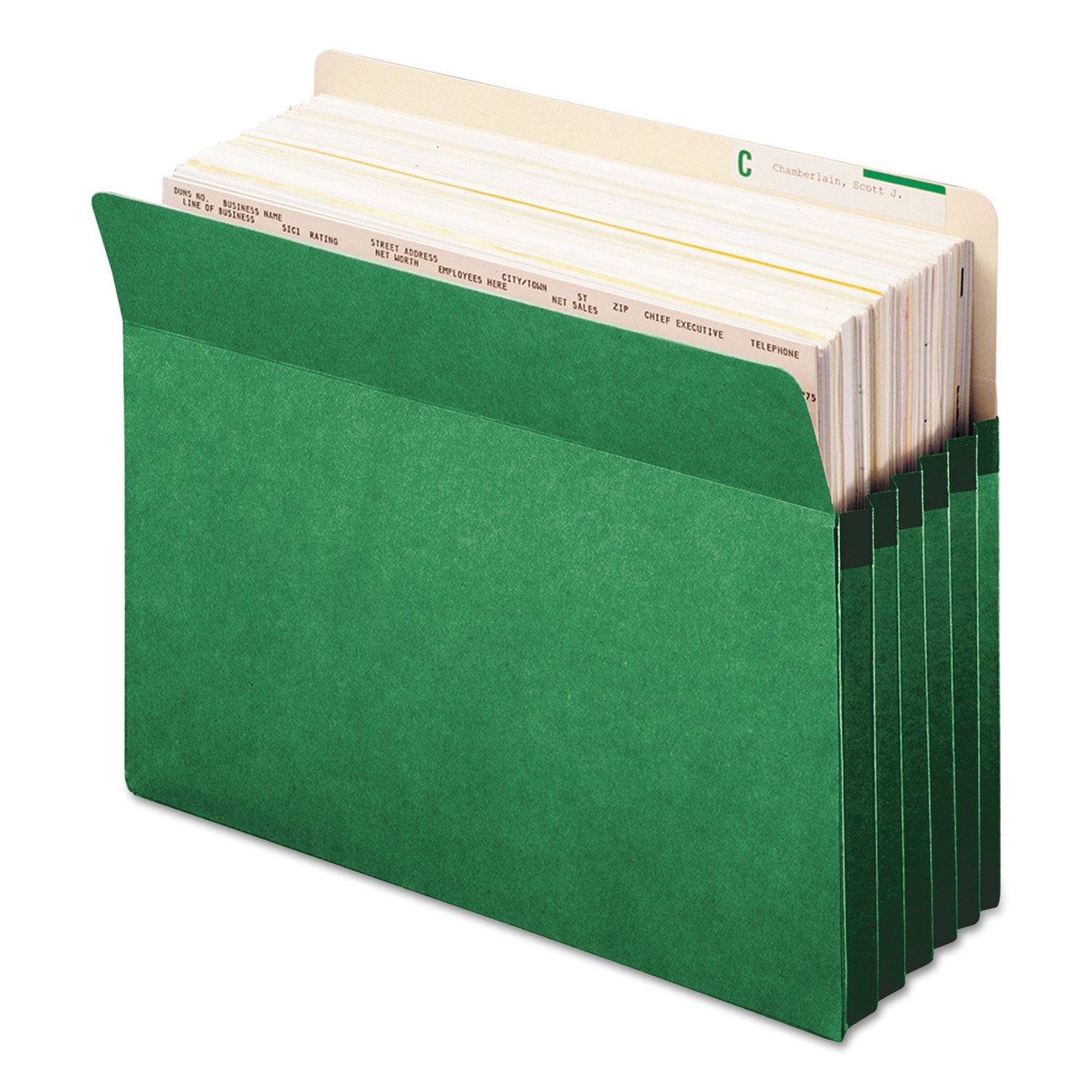 colored-file-pockets-525-expansion-letter-size-green_smd73236 - 2