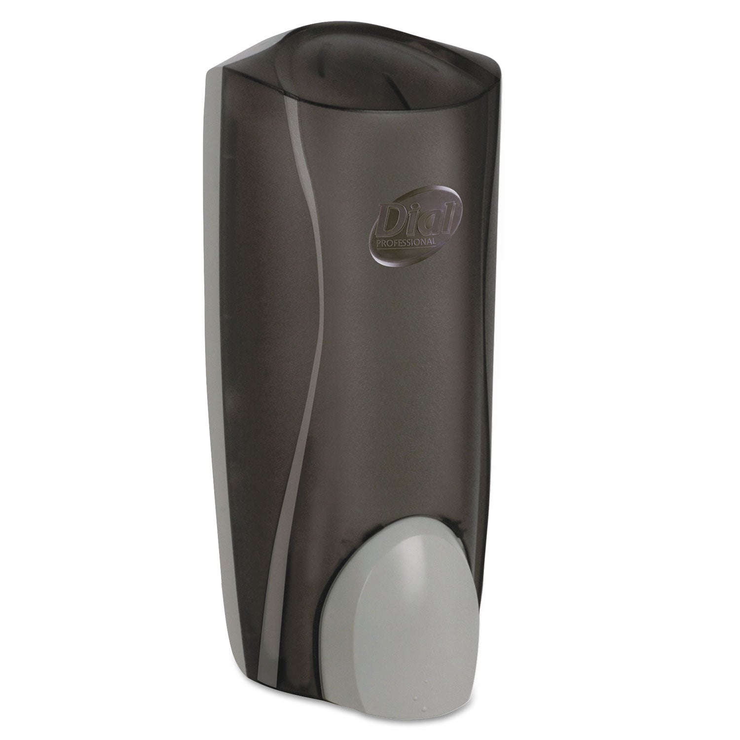 1 Liter Manual Liquid Dispenser, 1 L. 5.1 x 4 x 12.3, Smoke -
