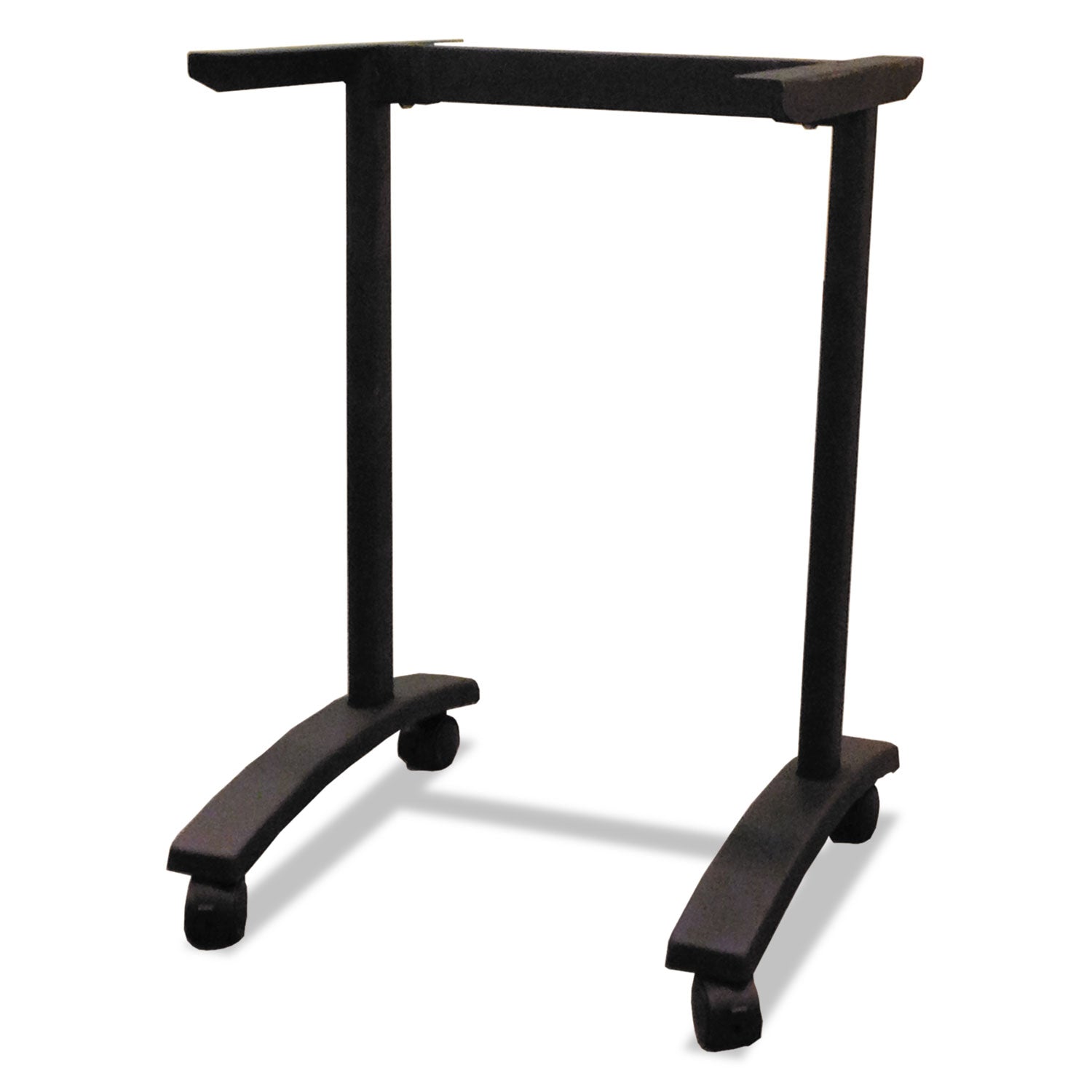 Alera Valencia Series Training Table T-Leg Base, 24.5w x 19.75d x 28.5h, Black -