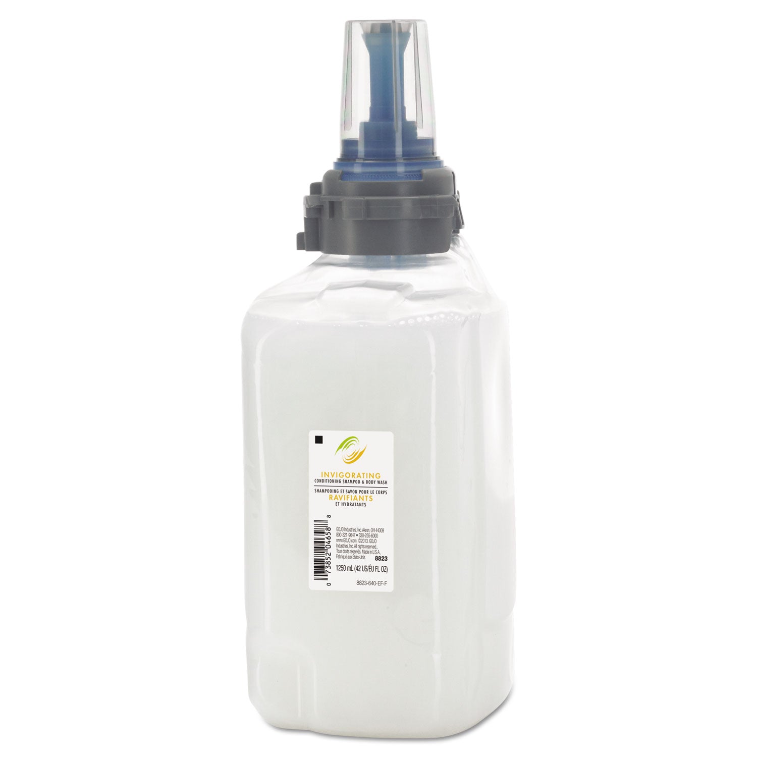 Lather and Klean Body and Hair Shampoo Refill, Citrus Ginger, 1,250 mL Refill -