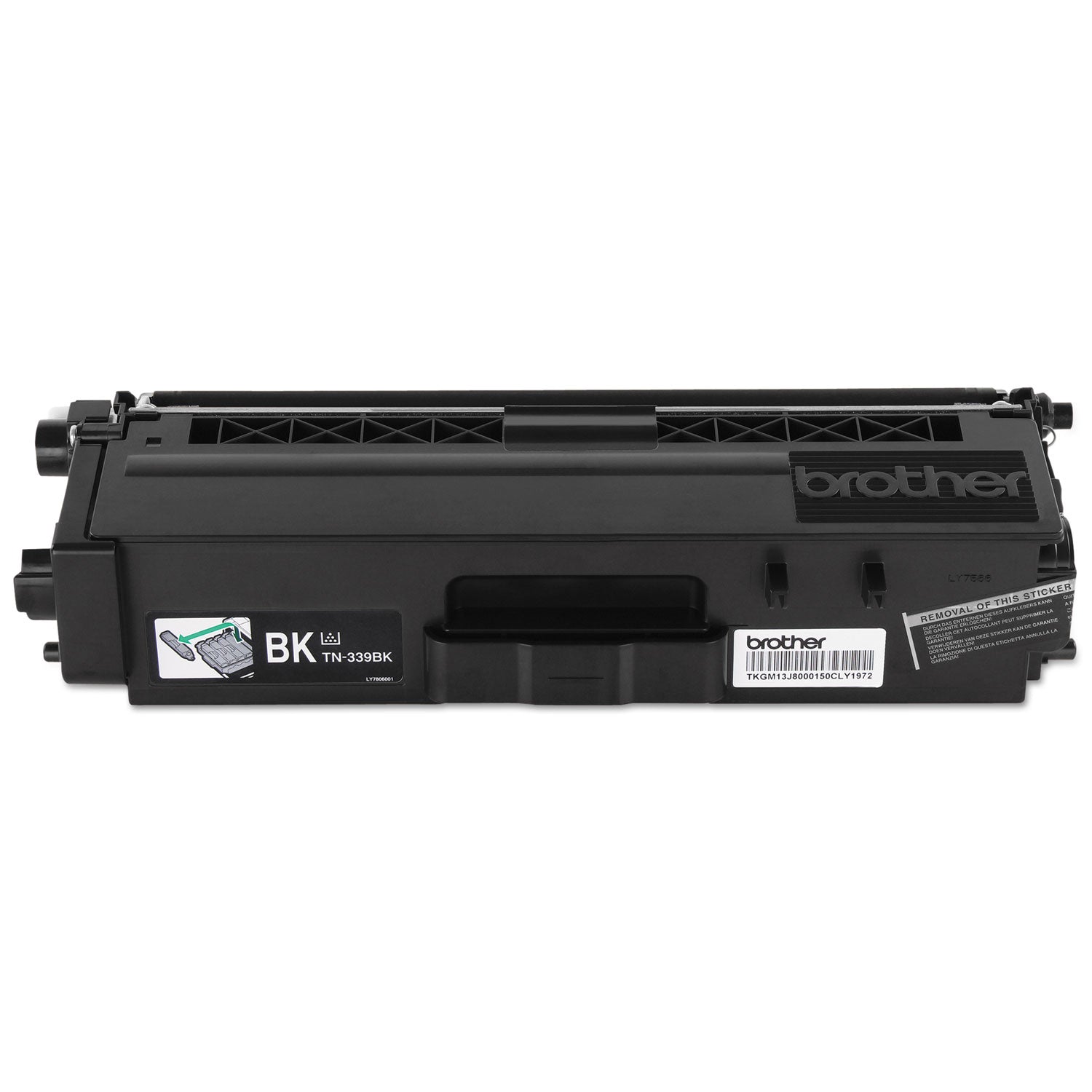 Brother Genuine TN339BK Super High Yield Black Toner Cartridge - Laser - Super High Yield - 6000 Pages - Black - 1 Each - 1