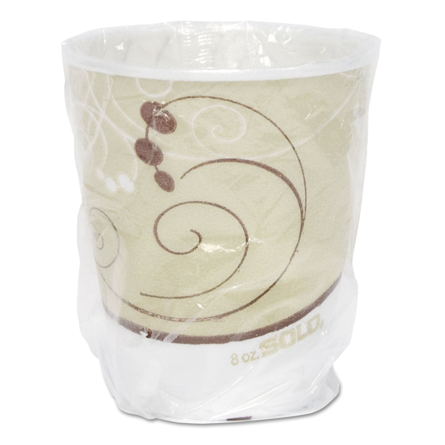 trophy-plus-dual-temperature-insulated-cups-in-symphony-design-9-oz-beige-individual-wrapped-900-carton_sccwx9sym - 1