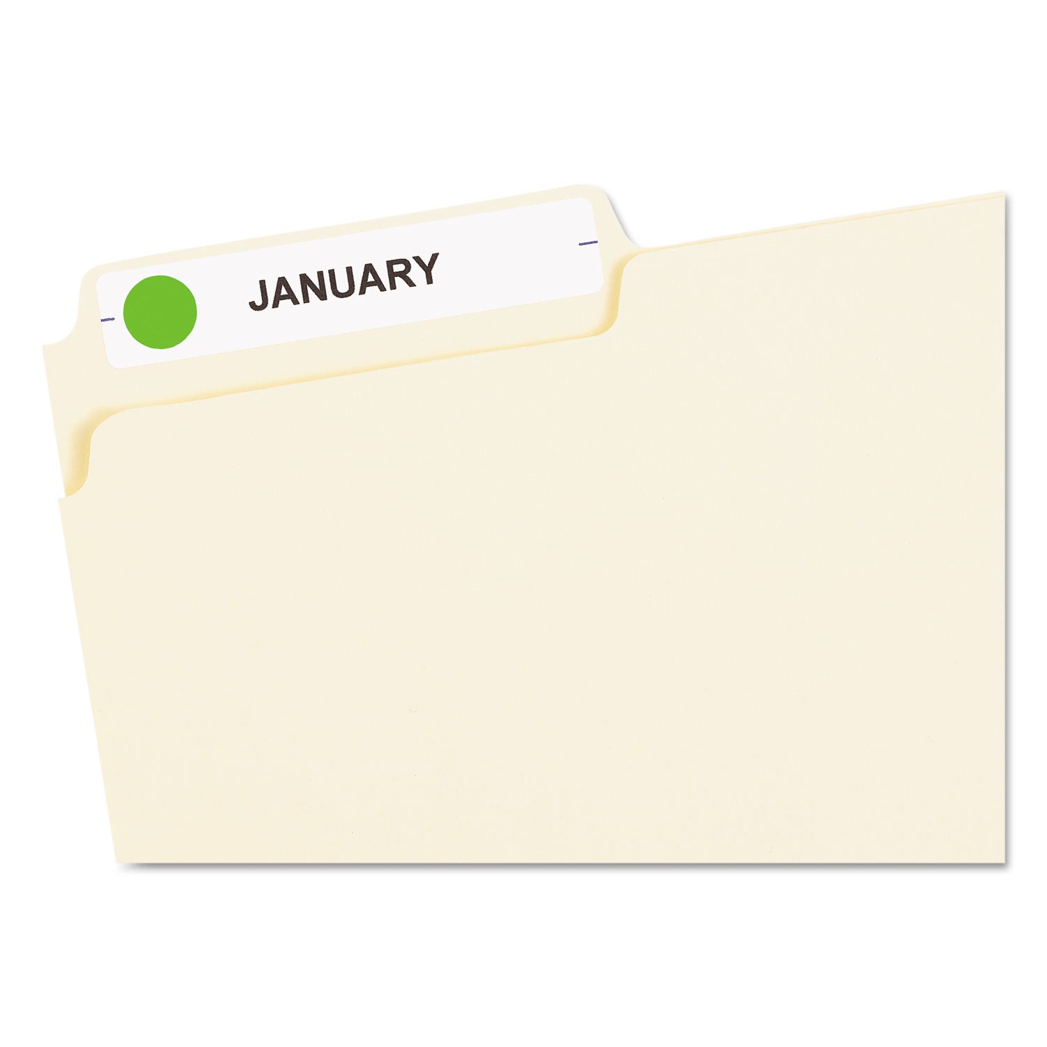 Handwrite Only Self-Adhesive Removable Round Color-Coding Labels, 0.5" dia, Neon Green, 60/Sheet, 14 Sheets/Pack, (5052) -