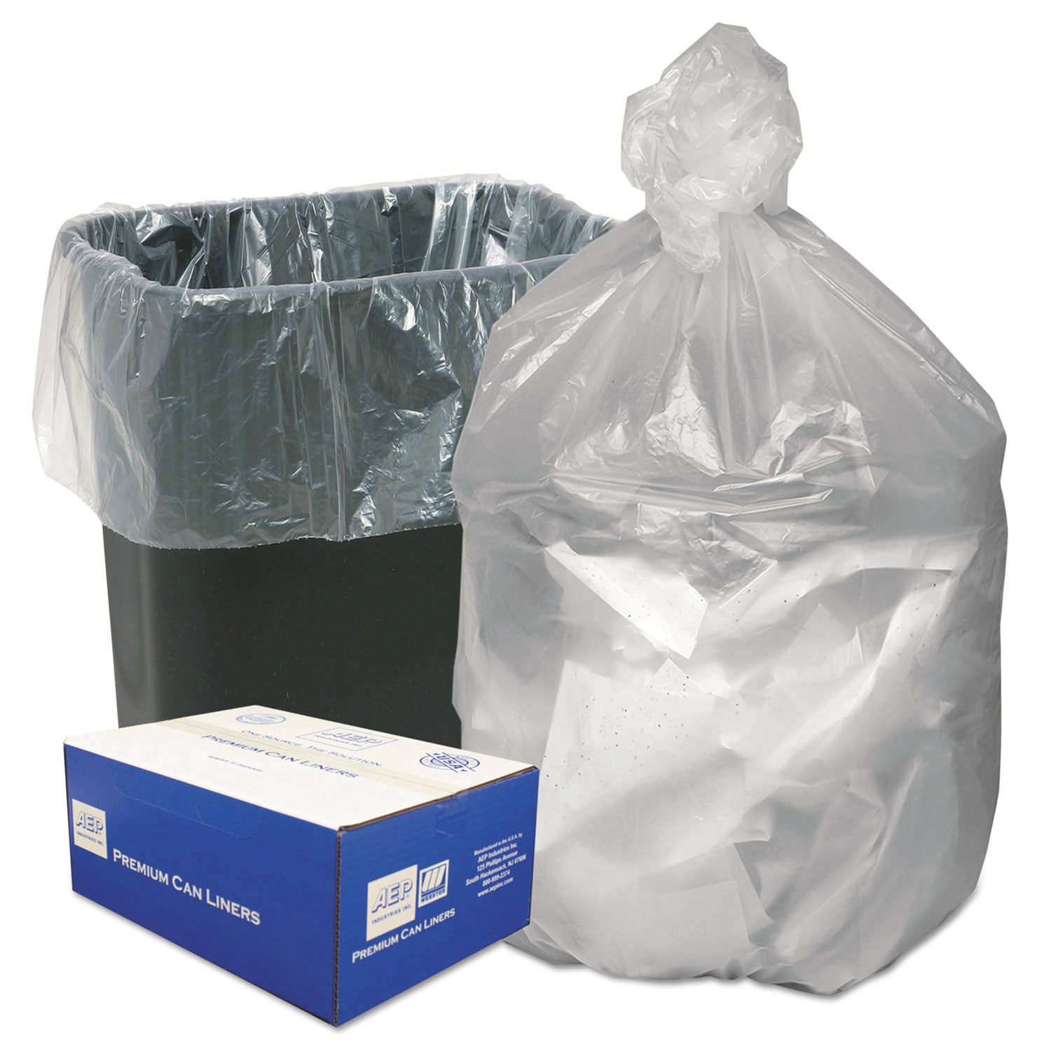 can-liners-16-gal-8-mic-24-x-33-natural-50-bags-roll-20-rolls-carton_wbihd24338n - 1