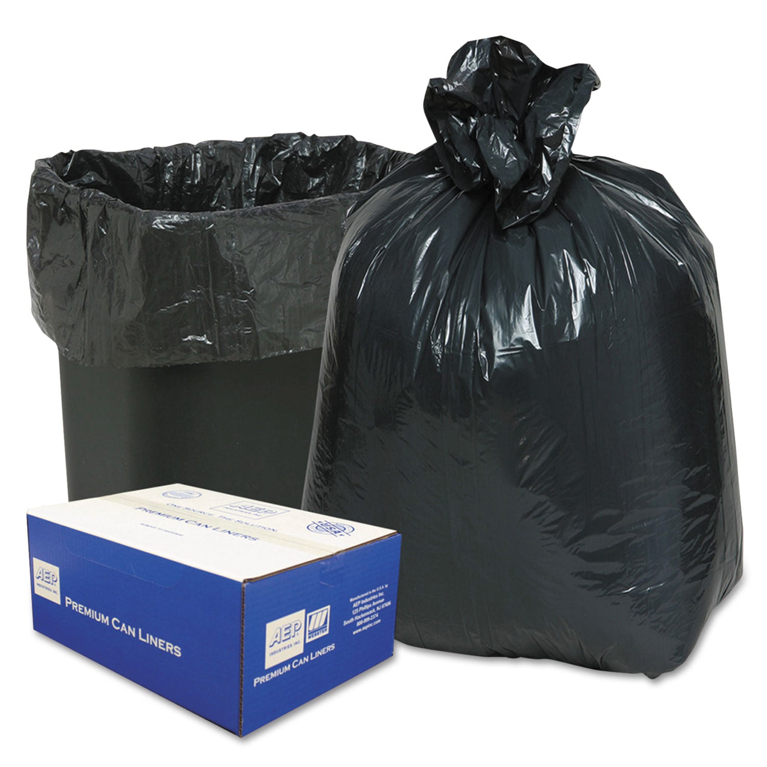 linear-low-density-can-liners-16-gal-06-mil-24-x-33-black-25-bags-roll-20-rolls-carton_wbi243115b - 1