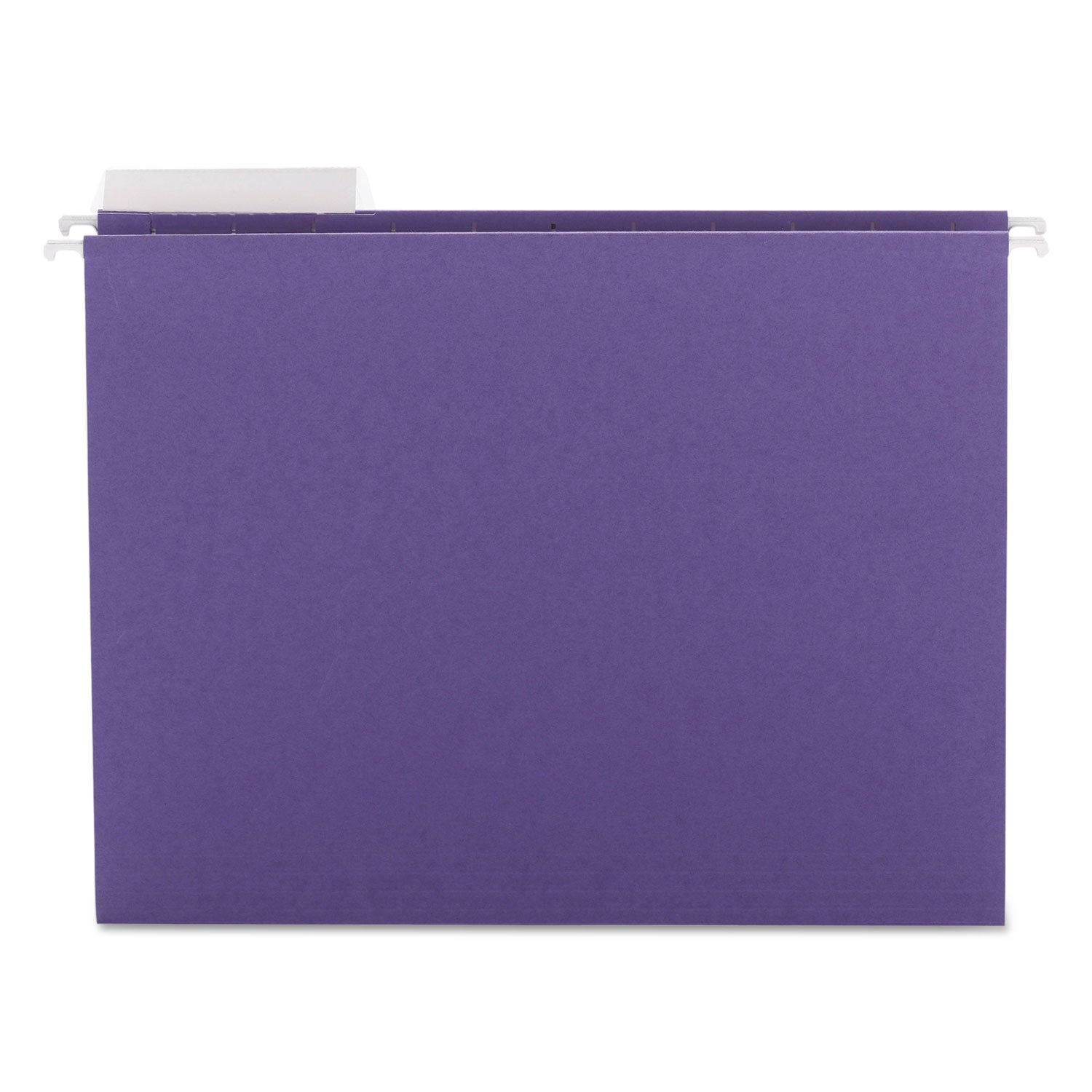 Color Hanging Folders with 1/3 Cut Tabs, Letter Size, 1/3-Cut Tabs, Purple, 25/Box -