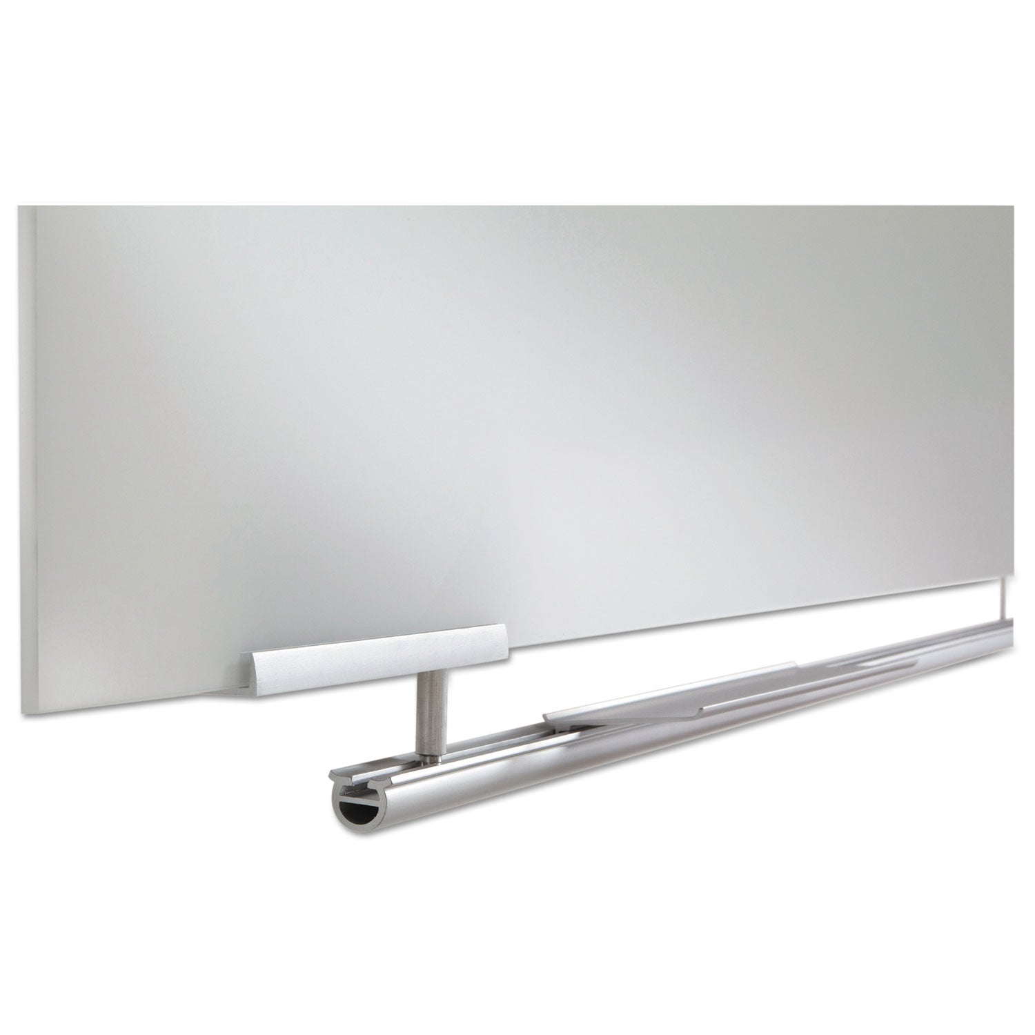 Clarity Glass Dry Erase Board with Aluminum Trim, 60 x 36, White Surface -