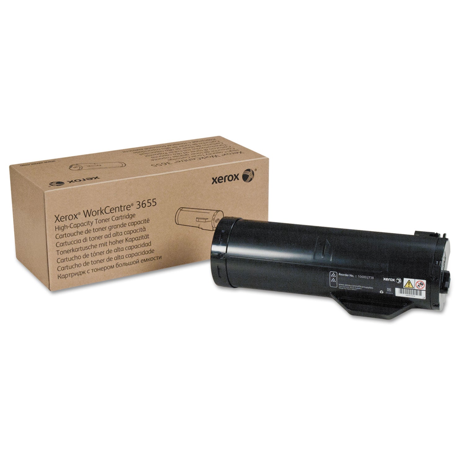 106R02738 Toner, 14,400 Page-Yield, Black -