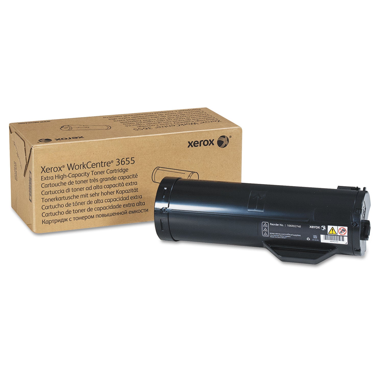 106R02740 Toner, 25,900 Page-Yield, Black -