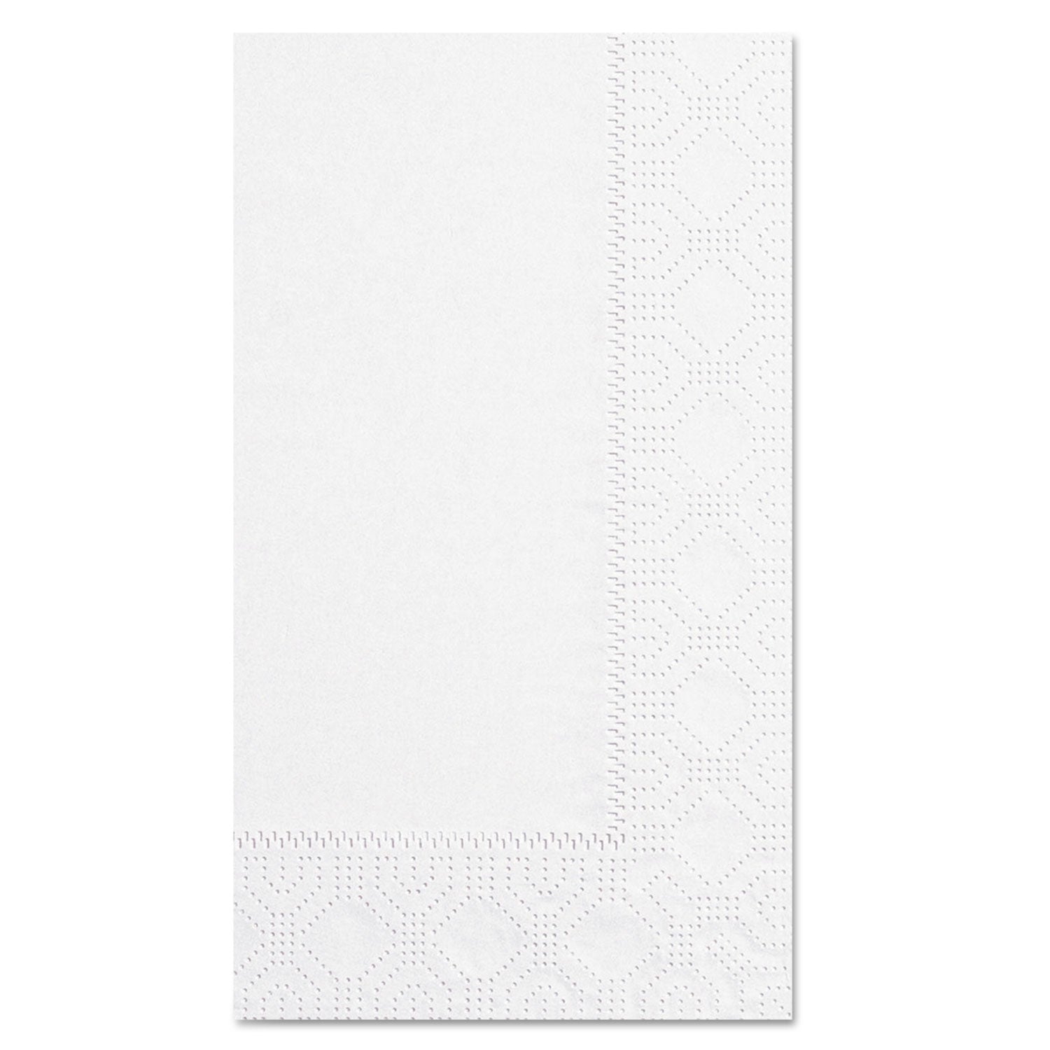 Dinner Napkins, 2-Ply, 15 x 17, White, 1000/Carton -