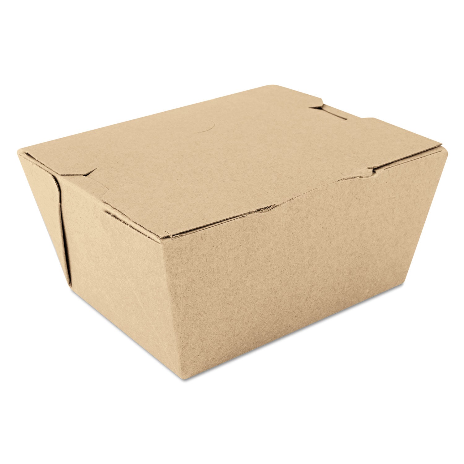 ChampPak Carryout Boxes, #1, 4.38 x 3.5 x 2.5, Kraft, Paper, 450/Carton -