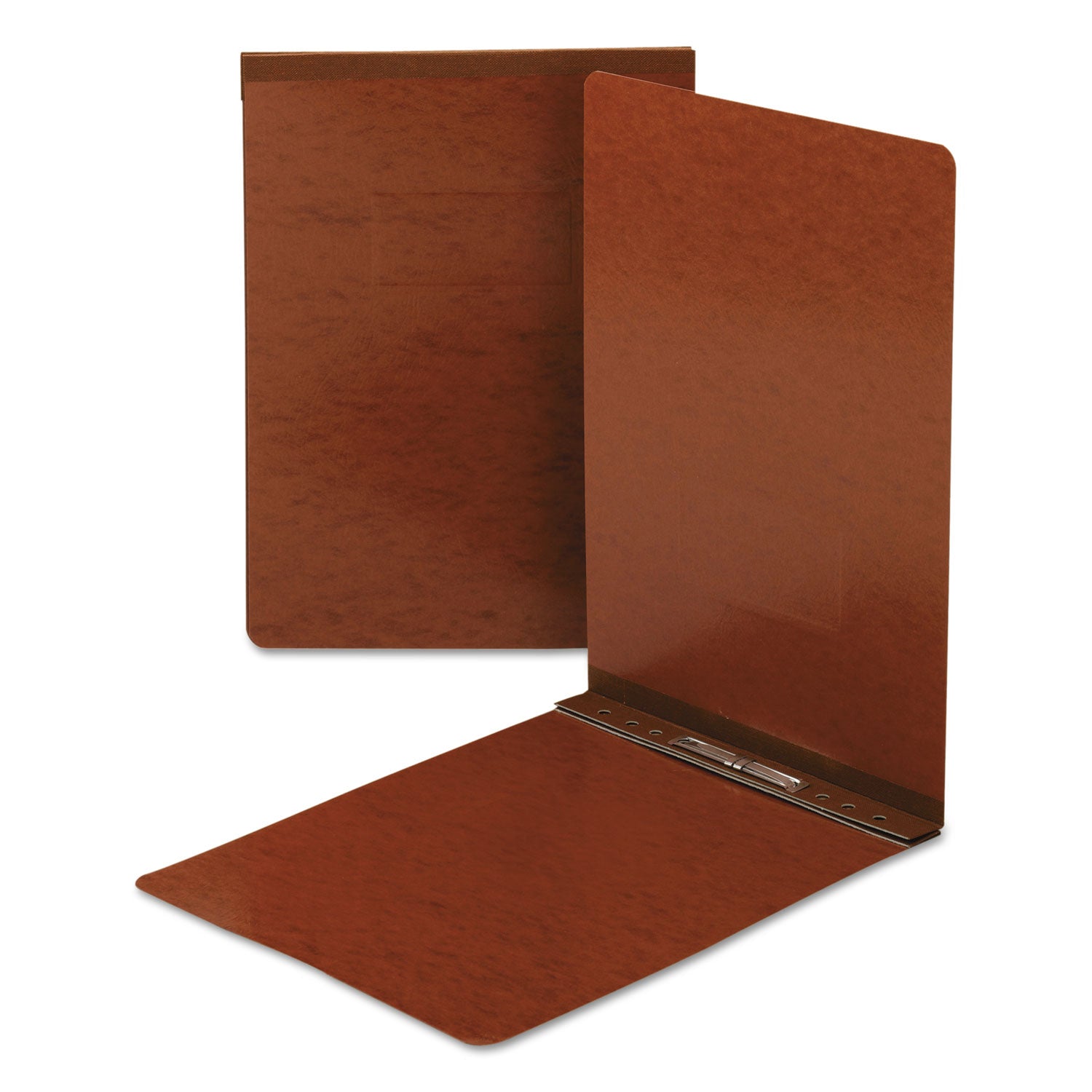 Prong Fastener Pressboard Report Cover, Two-Piece Prong Fastener, 3" Capacity, 11 x 17, Red/Red -