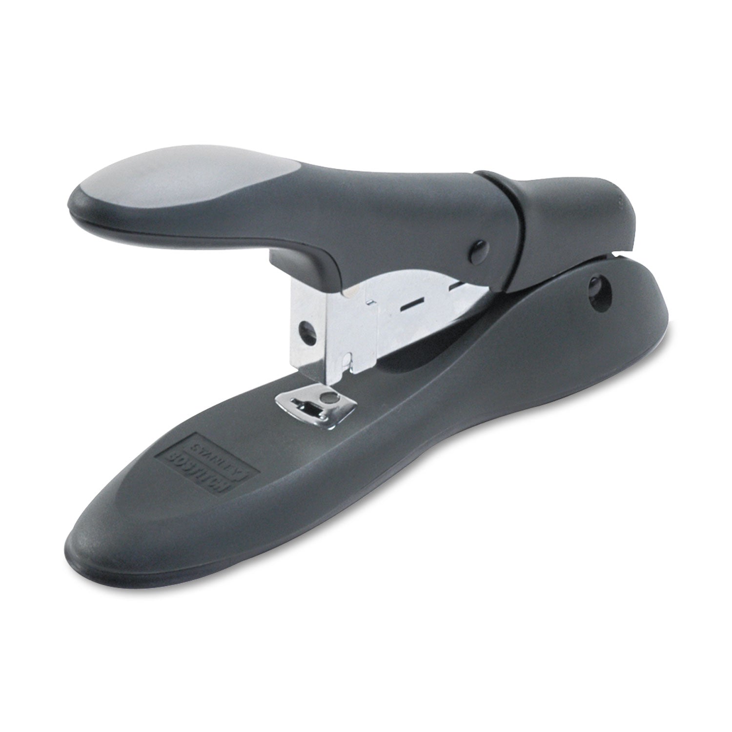 Personal Heavy-Duty 60-Sheet Stapler, 60-Sheet Capacity, Black/Gray -