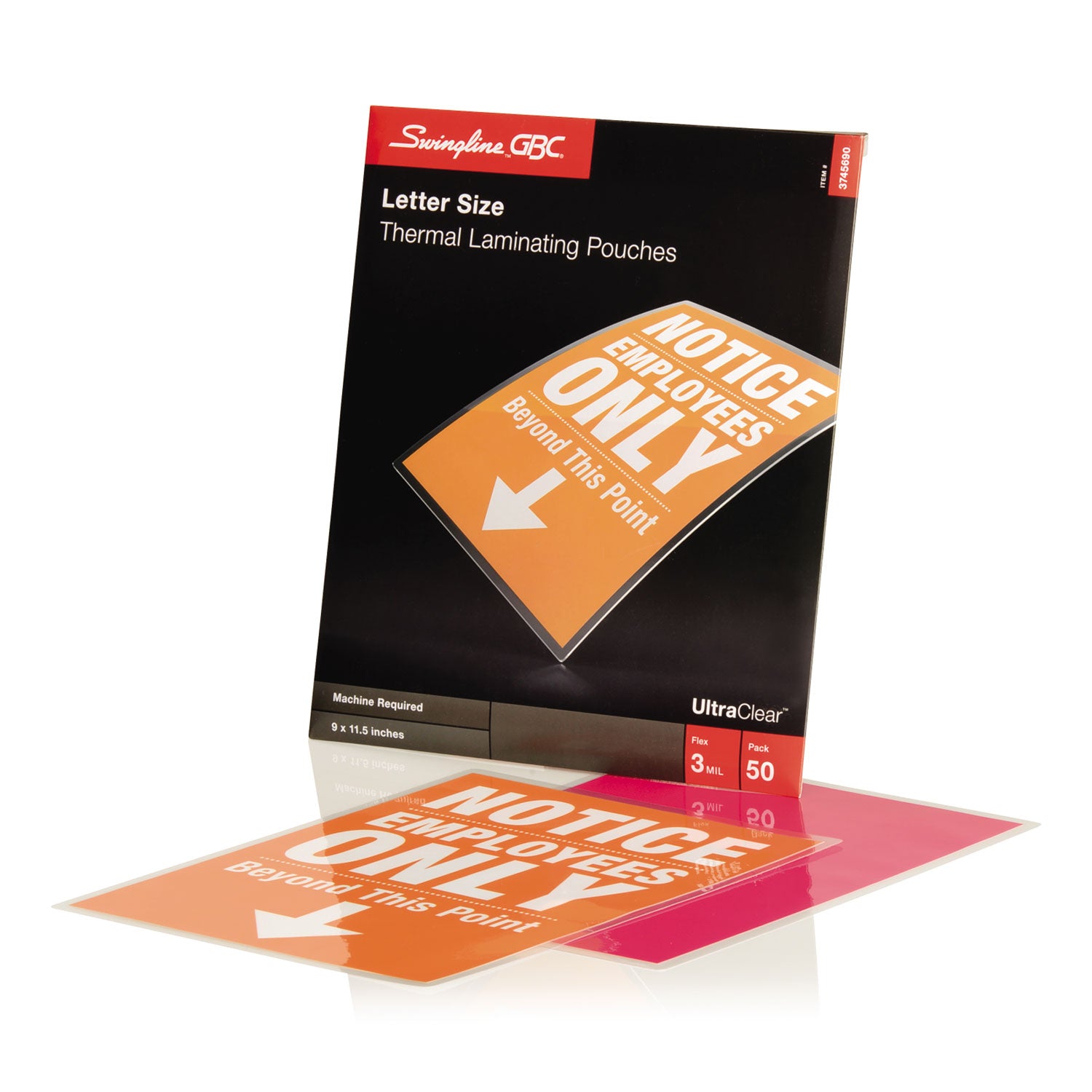 ultraclear-thermal-laminating-pouches-3-mil-9-x-115-gloss-clear-50-box_gbc3745690 - 2