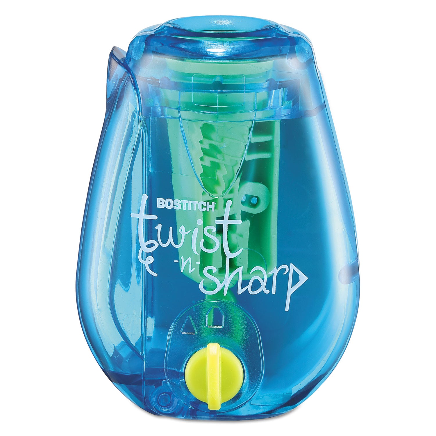 twist-n-sharp-pencil-sharpener-one-hole-35-x-125-x-55-randomly-assorted-colors_bosps1adj - 1