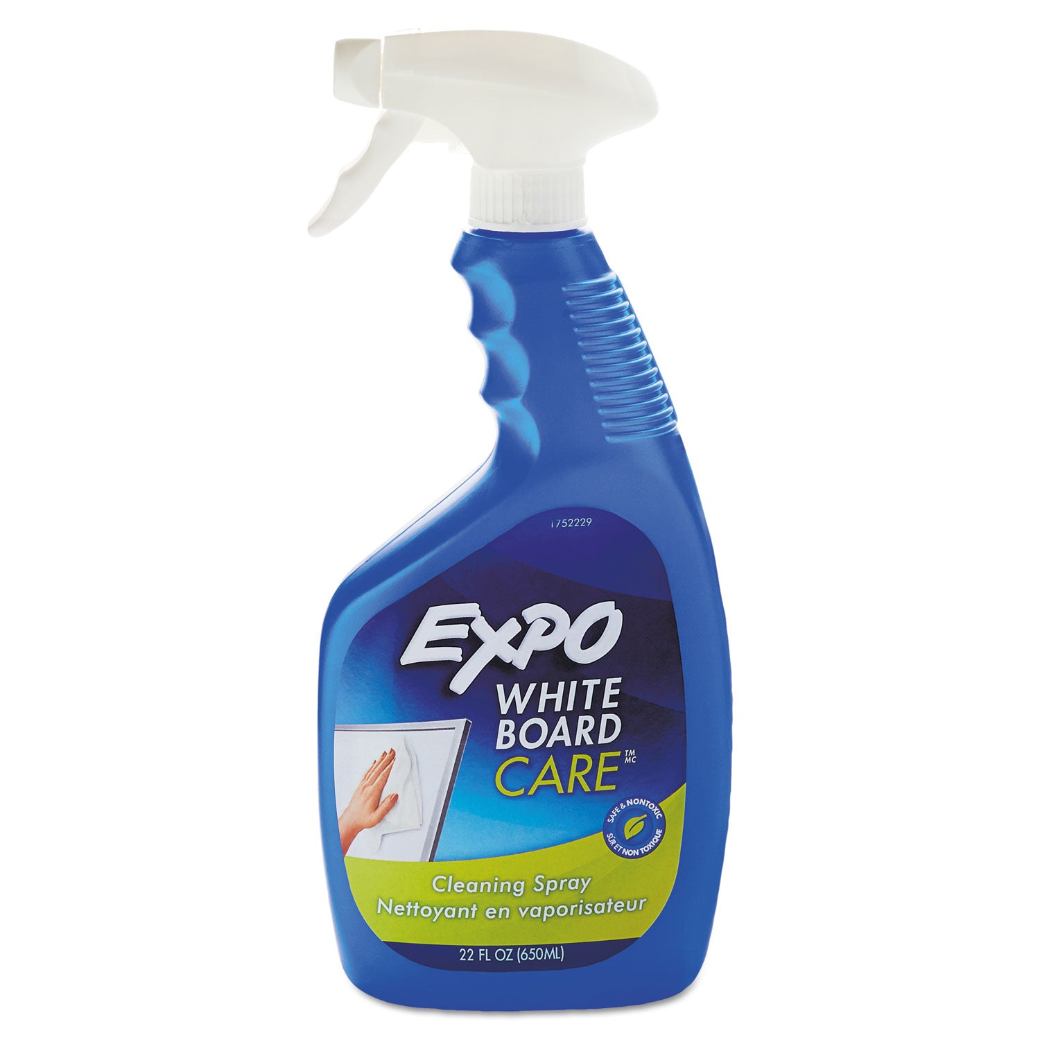 White Board CARE Dry Erase Surface Cleaner, 22 oz Spray Bottle -