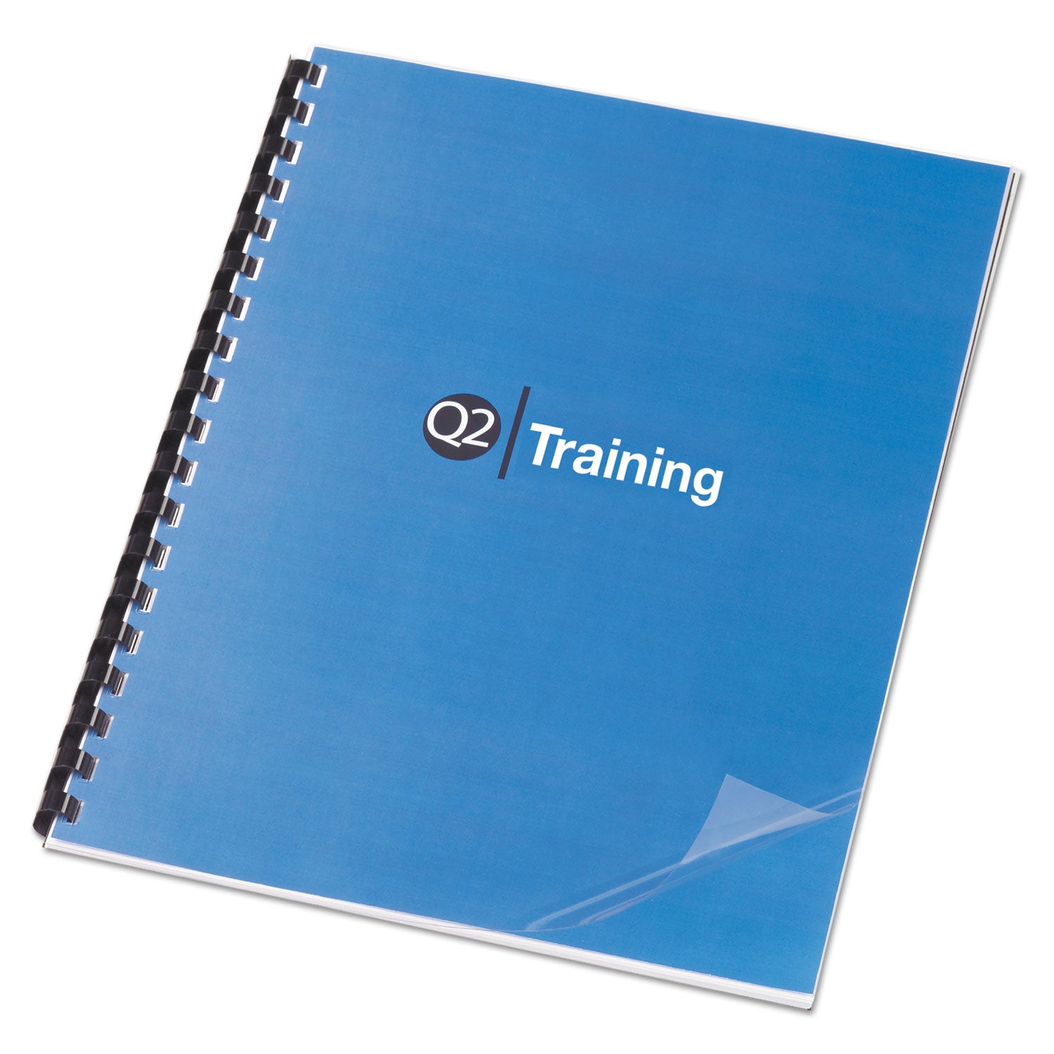 Clear View Presentation Covers for Binding Systems, Clear, 11 x 8.5, Punched, 100/Box -