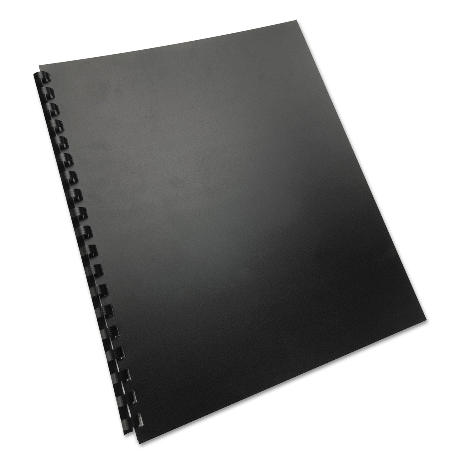 100%-recycled-poly-binding-cover-black-11-x-85-unpunched-25-pack_gbc25818 - 2