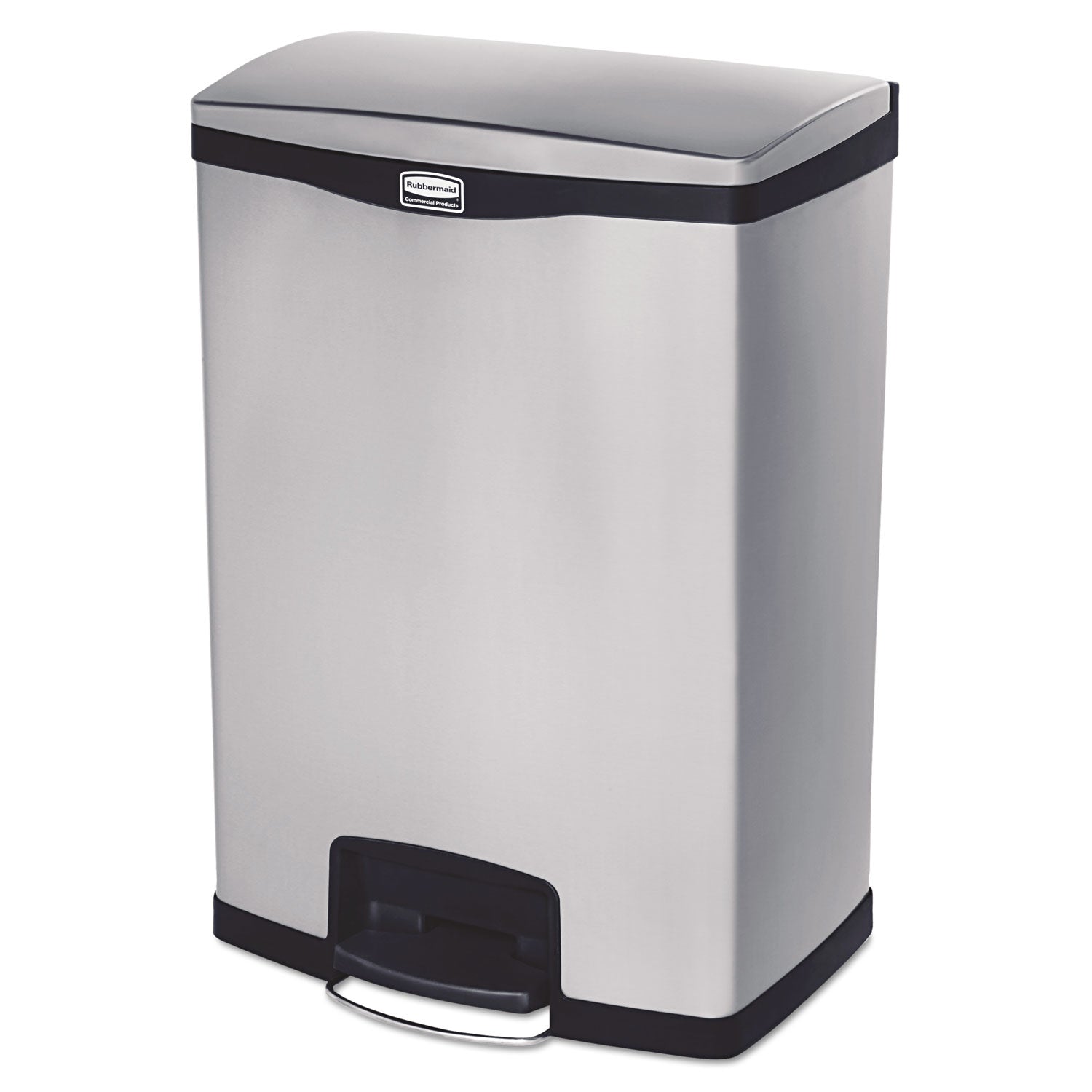 slim-jim-stainless-steel-step-on-container-front-step-style-24-gal-stainless-steel-black_rcp1901999 - 1