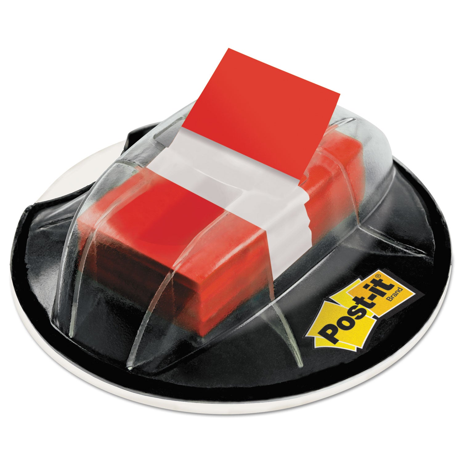 Page Flags in Desk Grip Dispenser, 1 x 1.75, Red, 200/Dispenser -