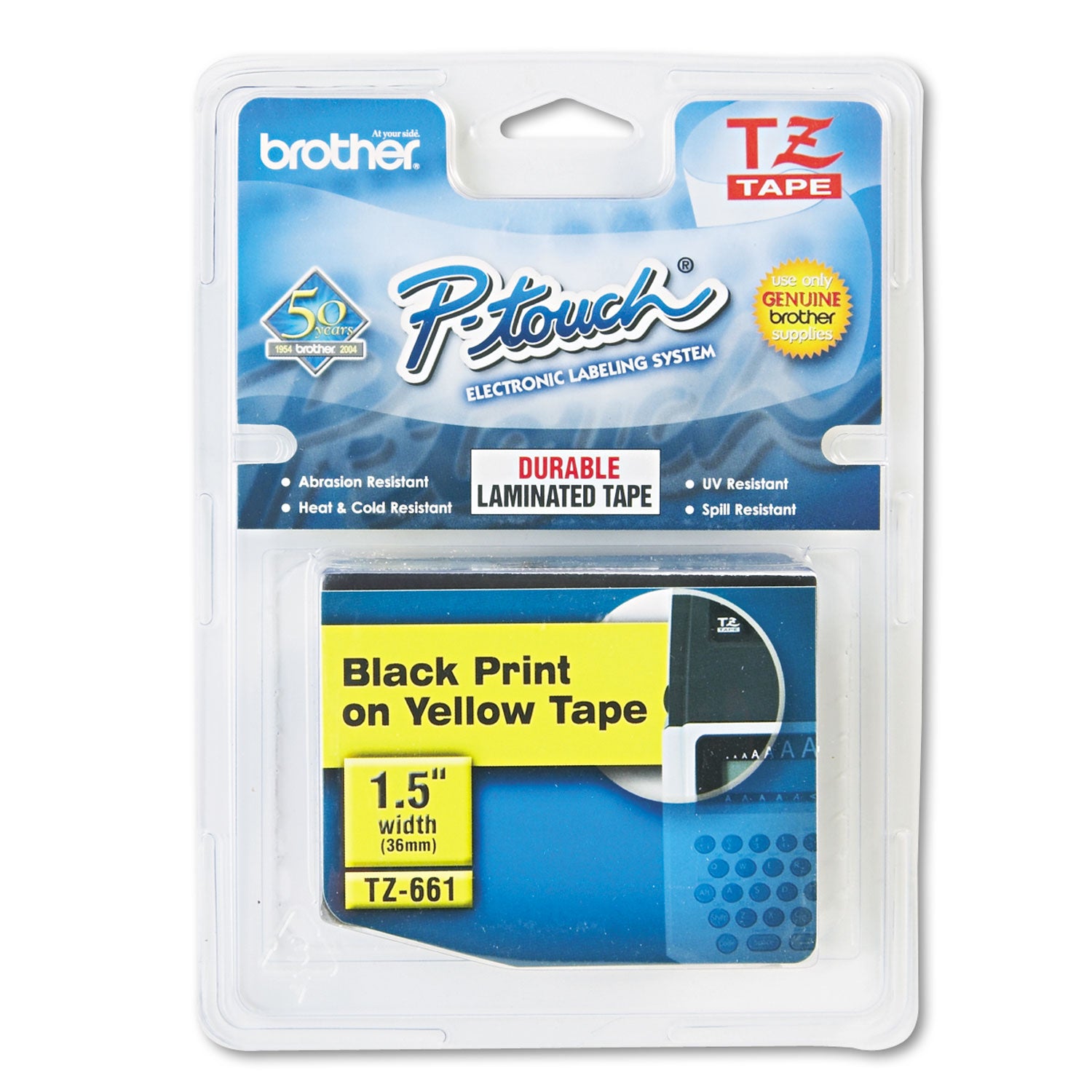 tze-standard-adhesive-laminated-labeling-tape-14-x-262-ft-black-on-yellow_brttze661 - 1