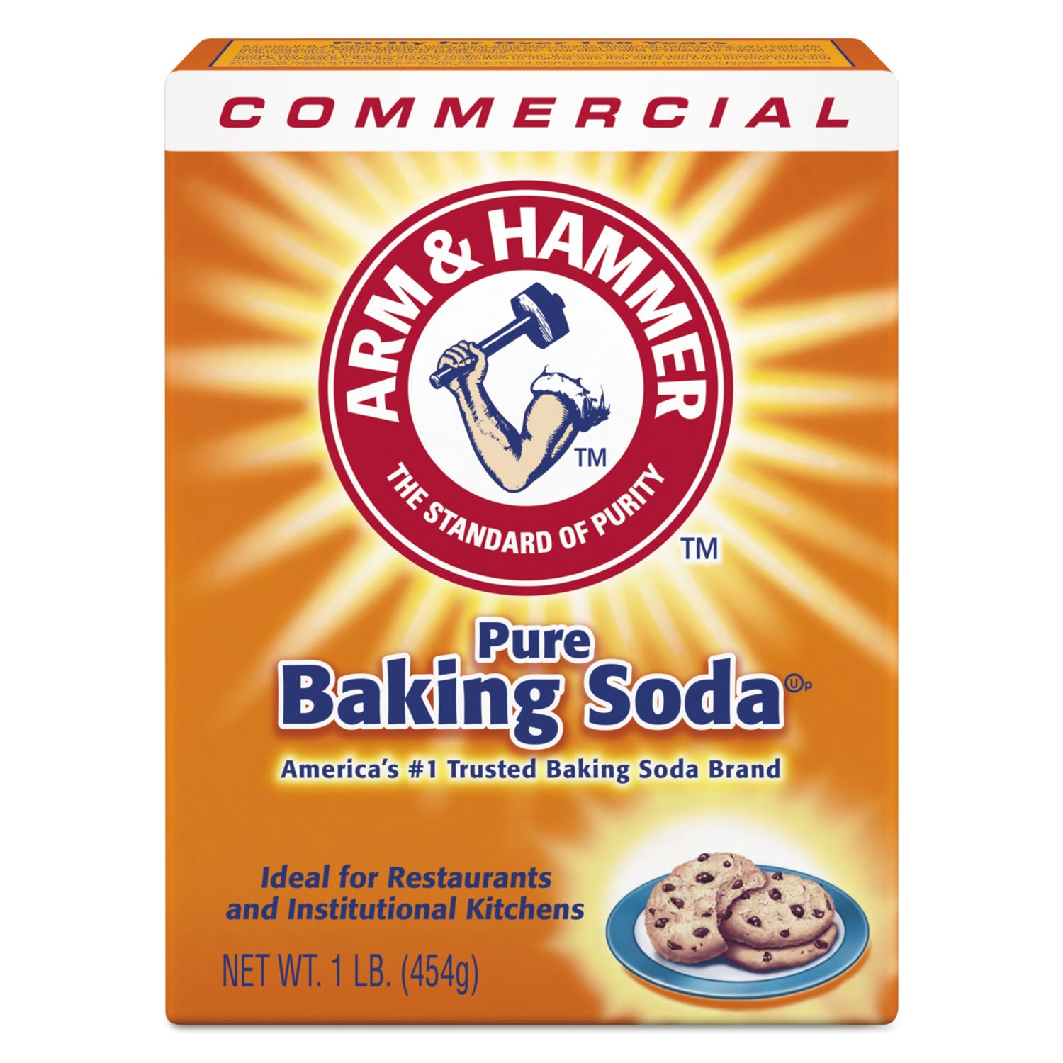 Baking Soda, 1 lb Box, 24/Carton -