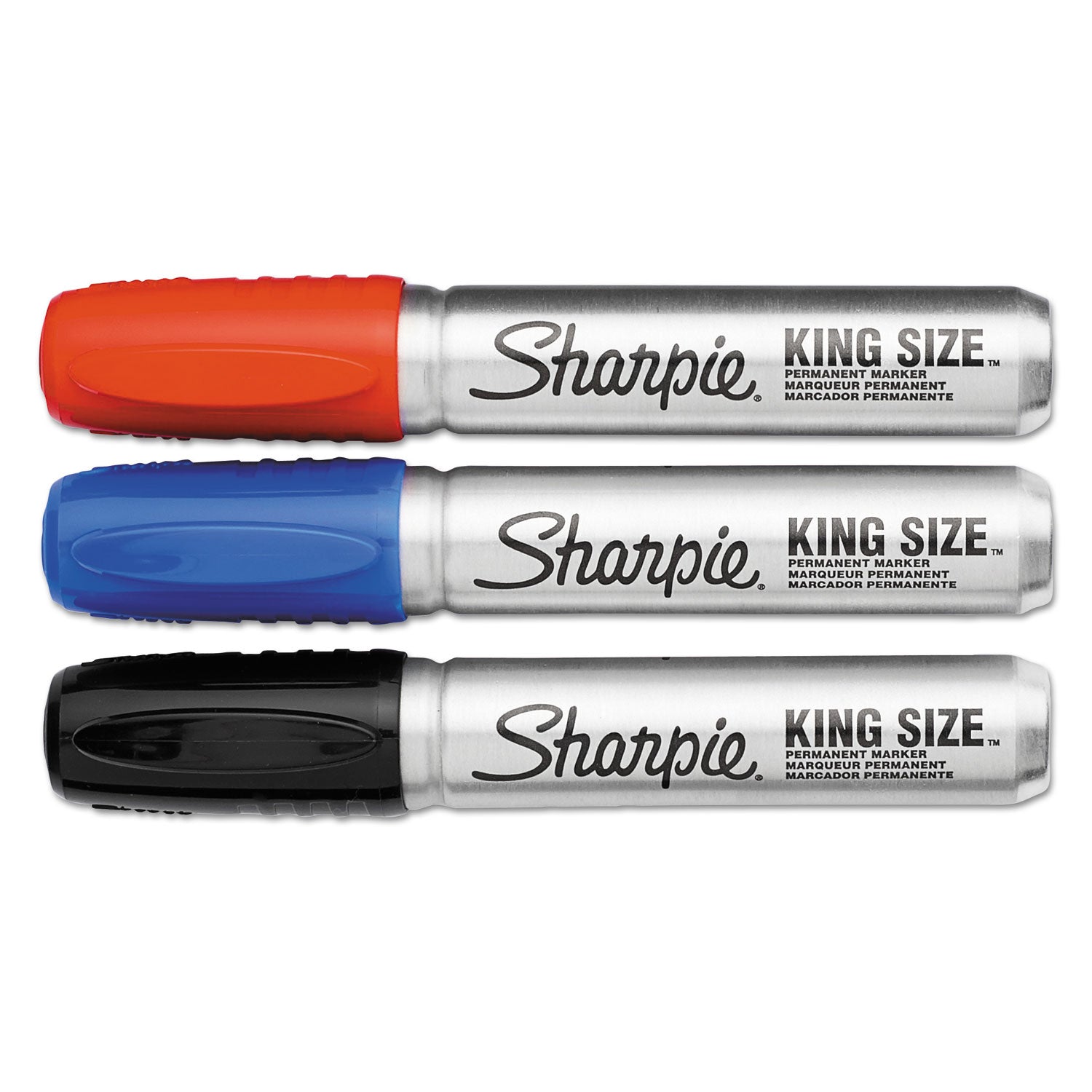 king-size-permanent-marker-broad-chisel-tip-assorted-colors-4-set_san1799262 - 2