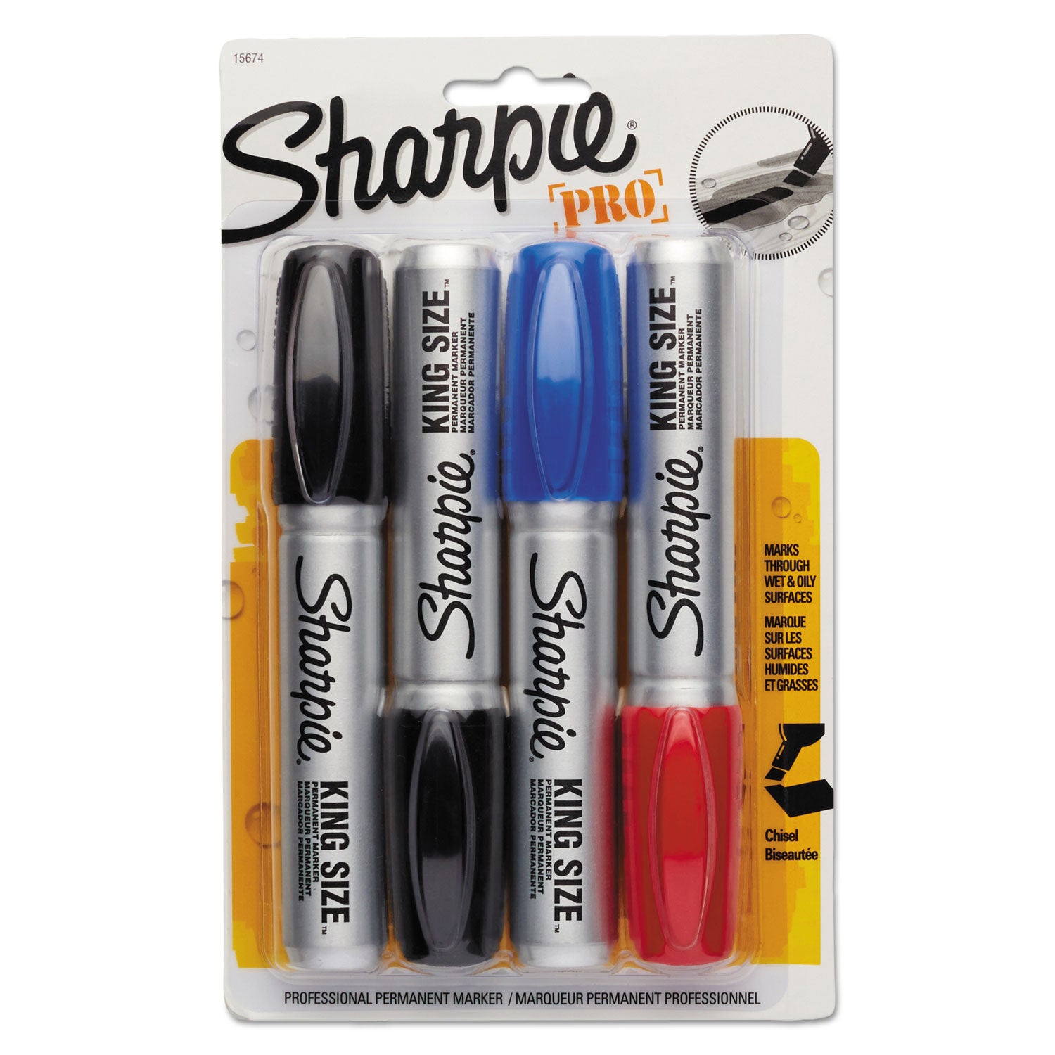 king-size-permanent-marker-broad-chisel-tip-assorted-colors-4-set_san1799262 - 1