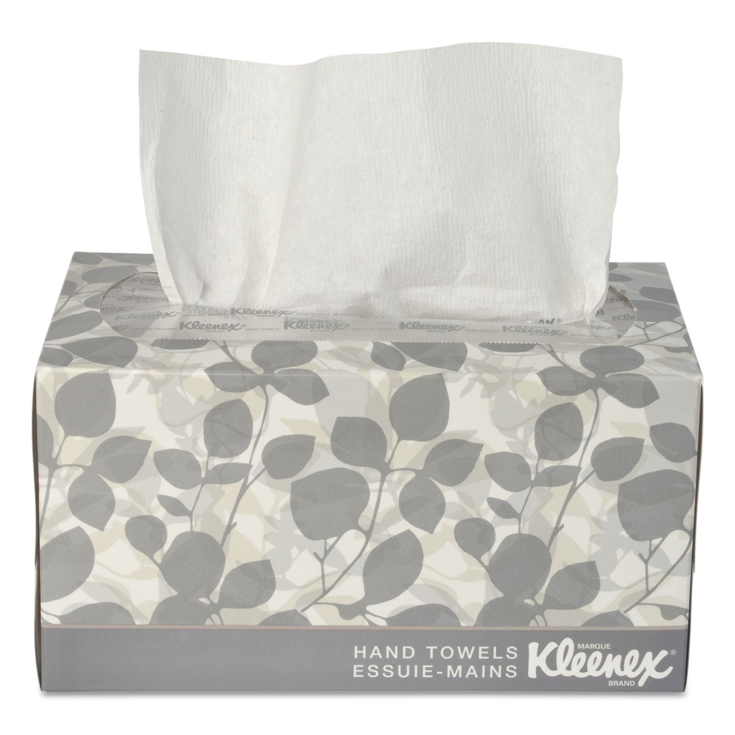 Hand Towels, POP-UP Box, Cloth, 1-Ply, 9 x 10.5, Unscented, White, 120/Box -