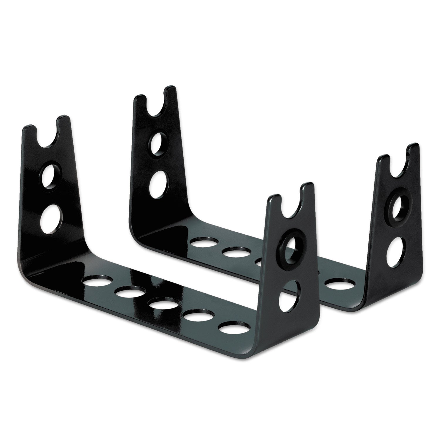 Metal Art Monitor Stand Risers, 4.75 x 8.75 x 2.5, Black -
