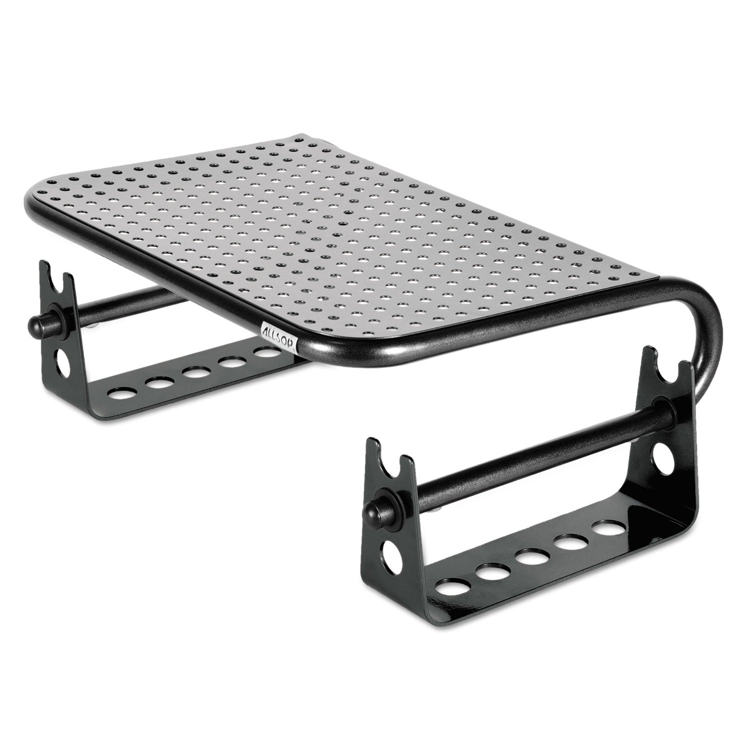 Metal Art Monitor Stand Risers, 4.75 x 8.75 x 2.5, Black -