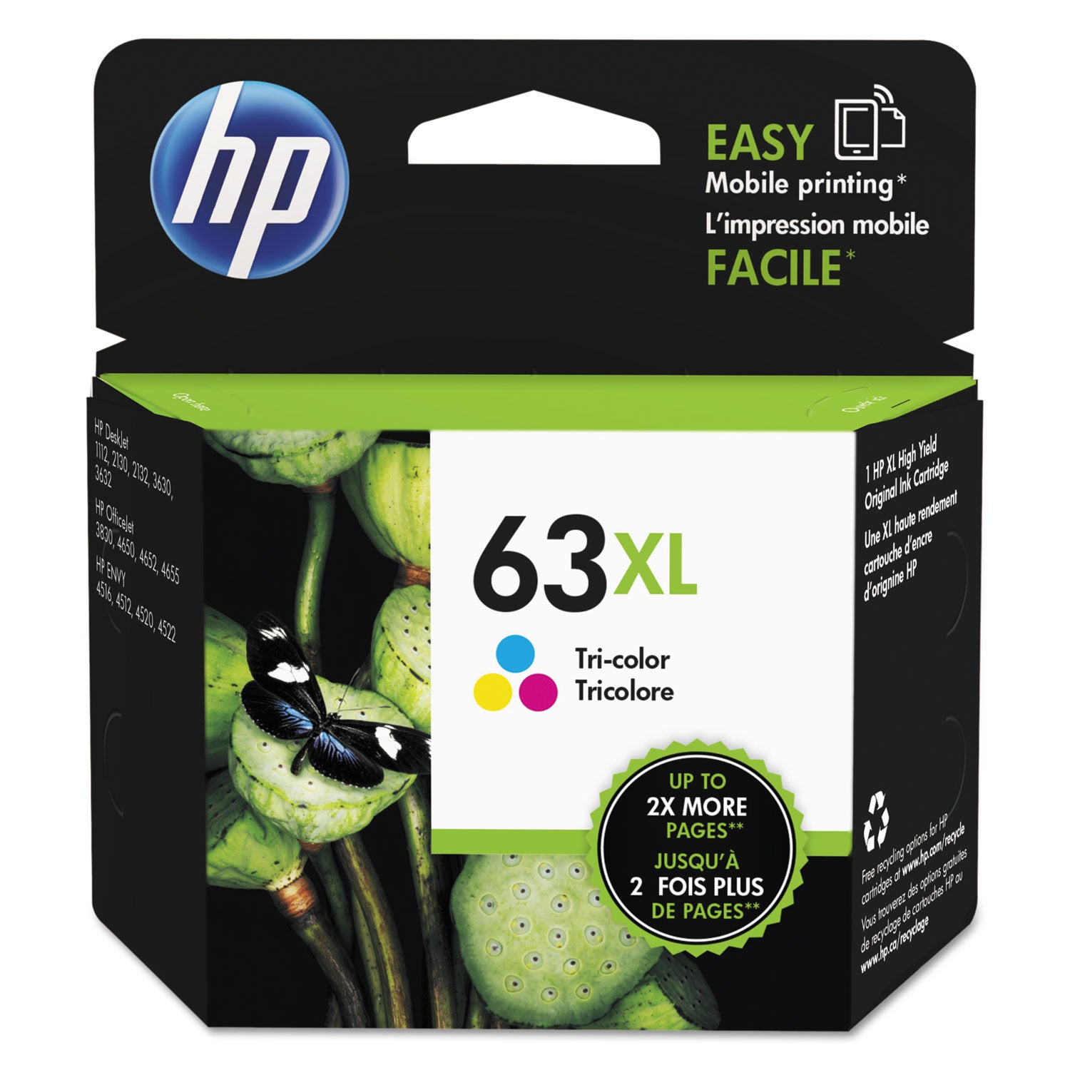hp-63xl-f6u63an-high-yield-tri-color-original-ink-cartridge_hewf6u63an - 1