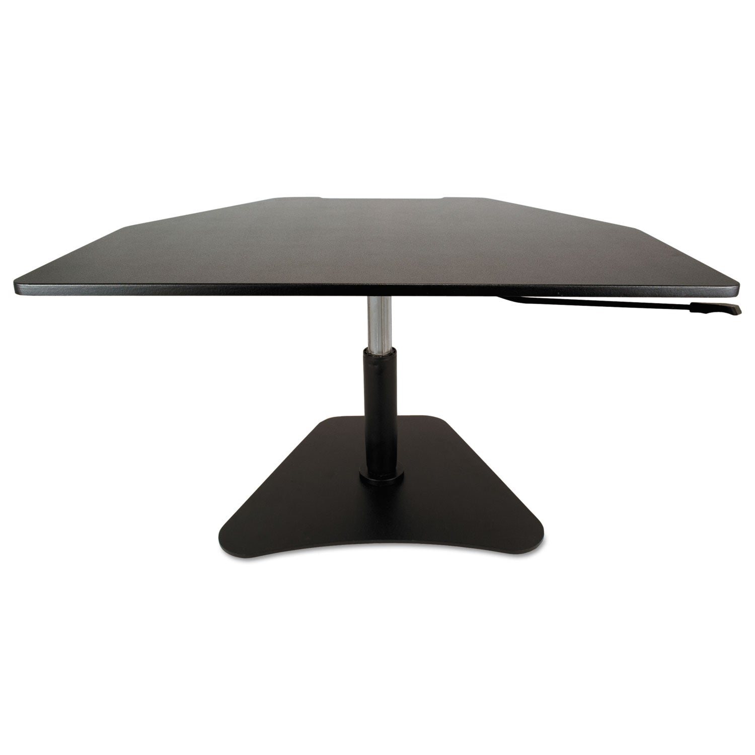 High Rise Adjustable Stand-Up Desk Converter, 28" x 23" x 12" to 16.75", Black, Ships in 1-3 Business Days - 1