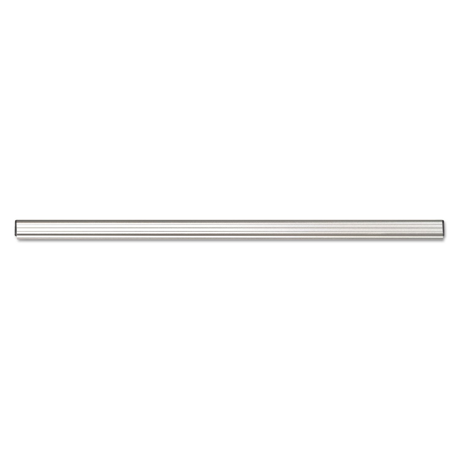 Grip-A-Strip Display Rail, 48 x 1.5, Aluminum Finish -