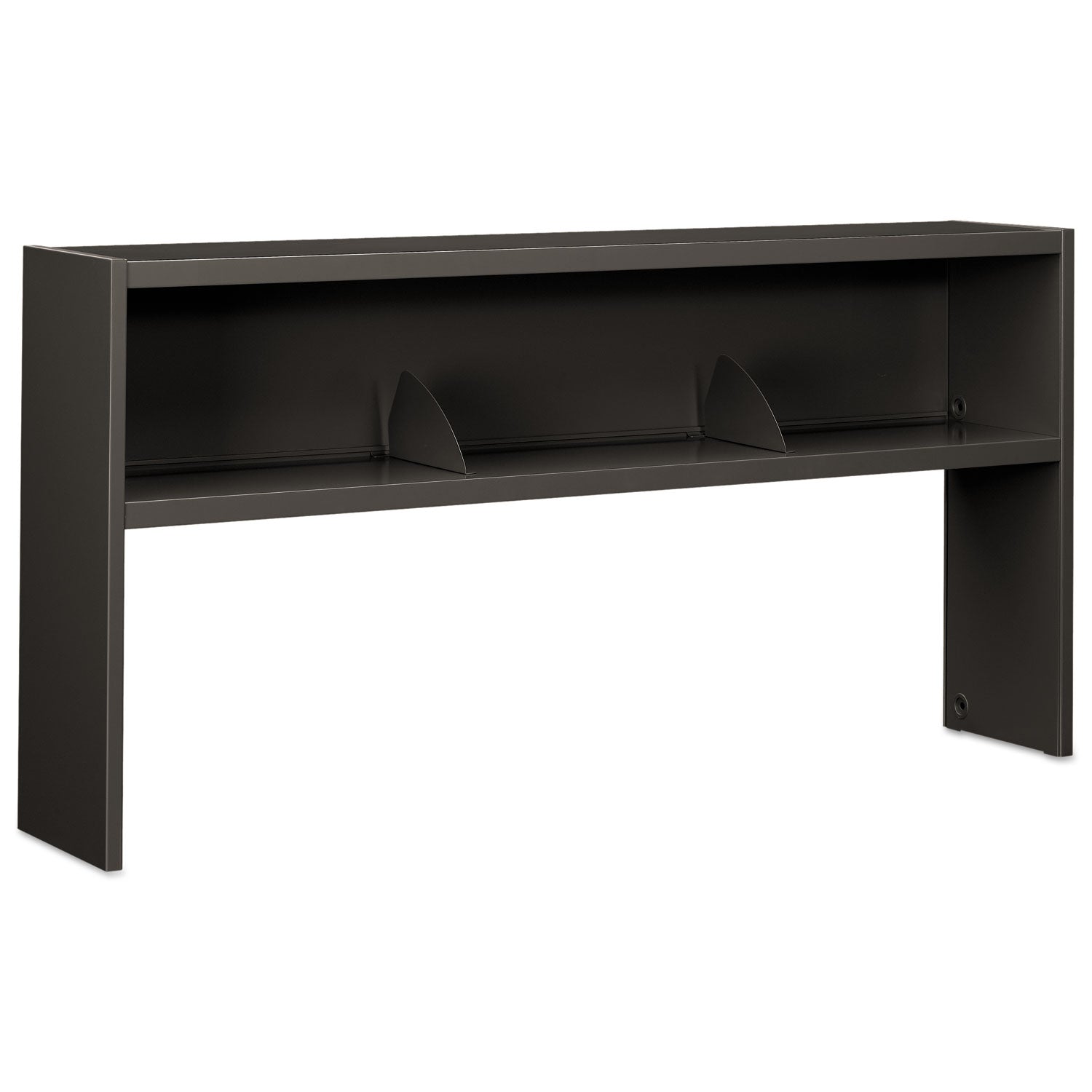 38000-series-stack-on-open-shelf-hutch-72w-x-135d-x-3475h-charcoal_hon386572ns - 1