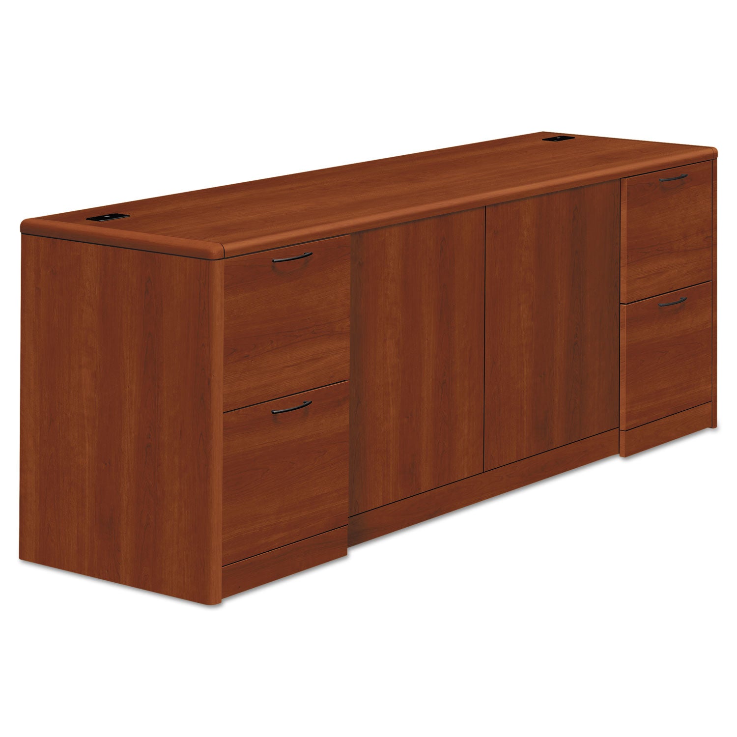 10700 Series Credenza w/Doors, 72w x 24d x 29.5h, Cognac -