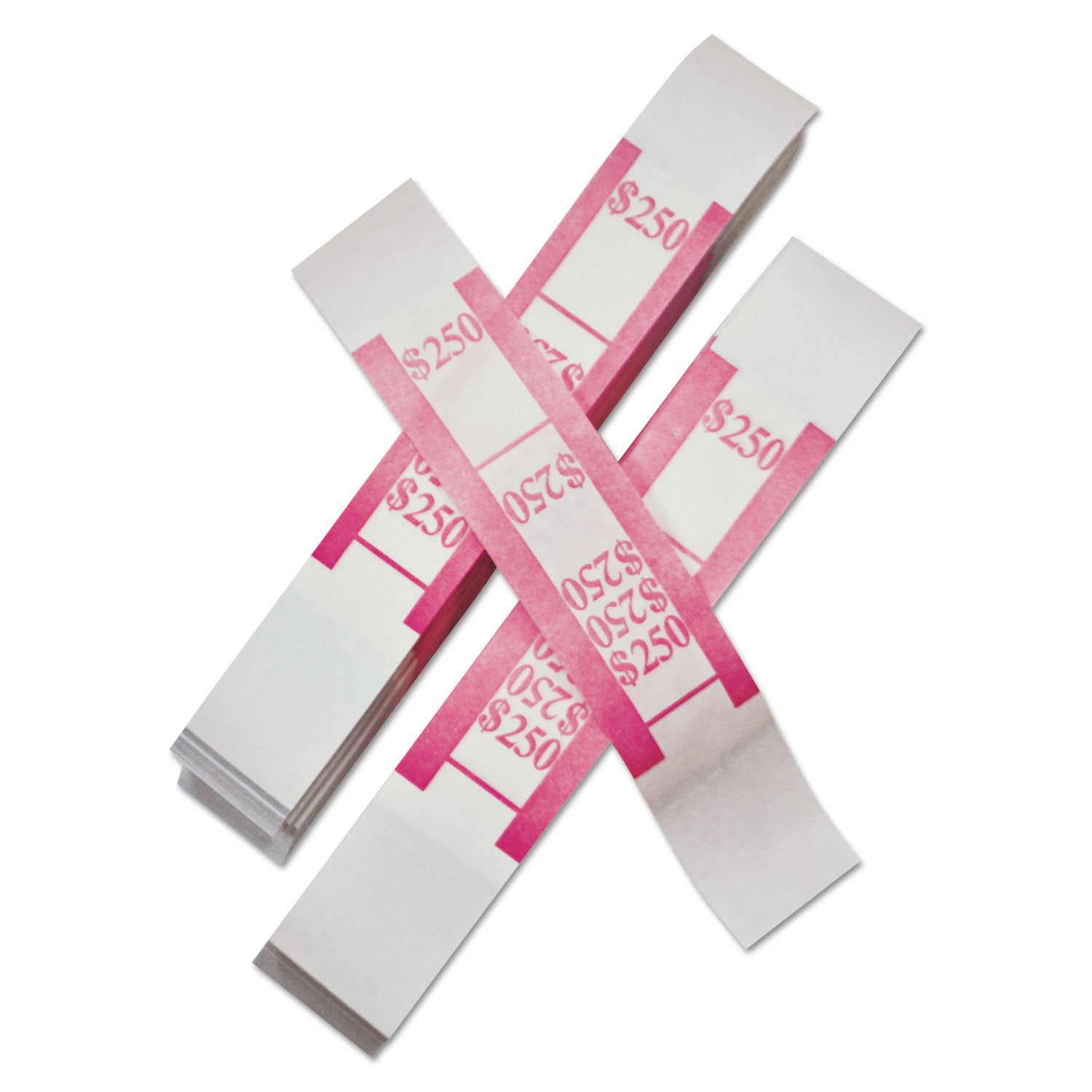 color-coded-kraft-currency-straps-dollar-bill-$250-self-adhesive-1000-pack_icx94190062 - 1