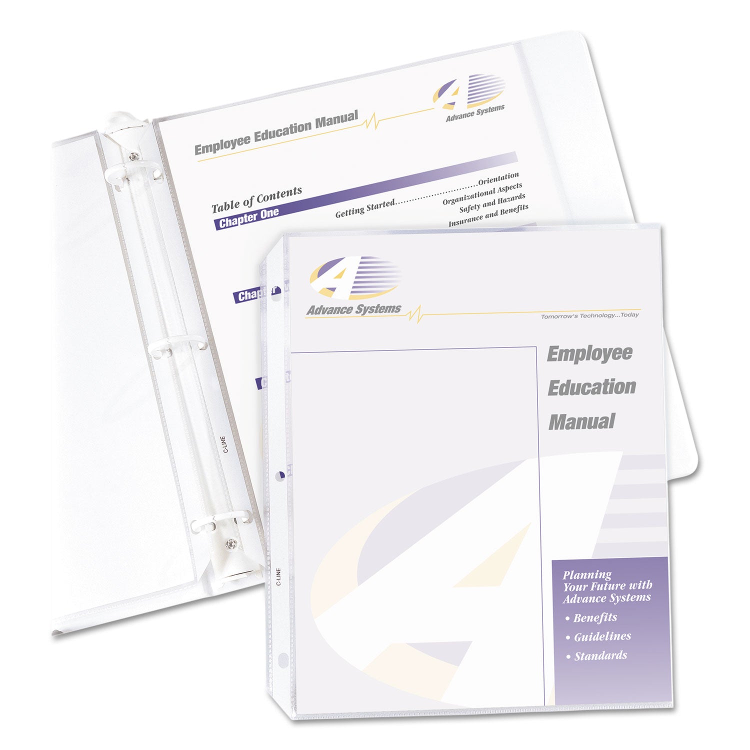 super-heavyweight-poly-sheet-protectors-non-glare-2-11-x-85-50-box_cli61008 - 2