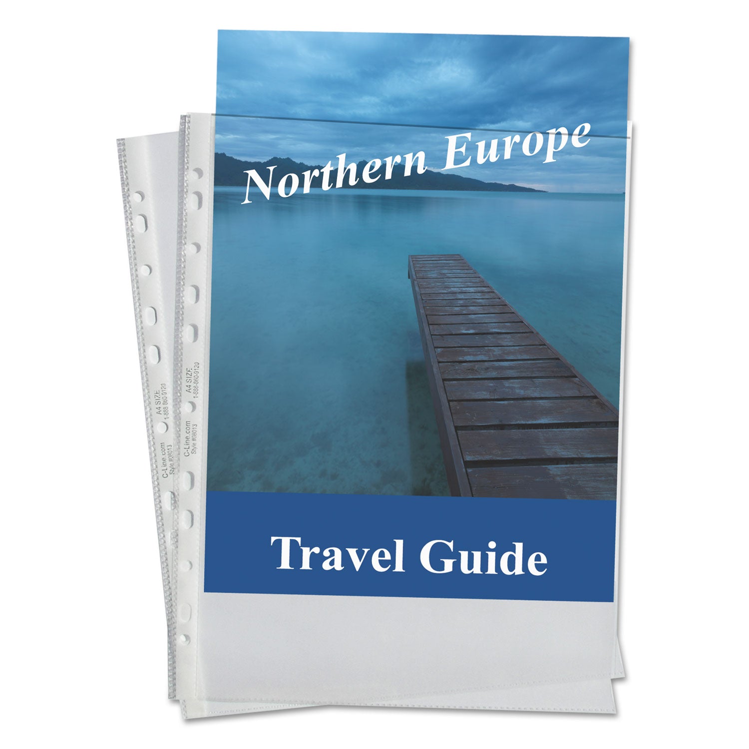 Standard Weight Poly Sheet Protectors, Clear, 2", 11.75 x 8.25, 50/Box -