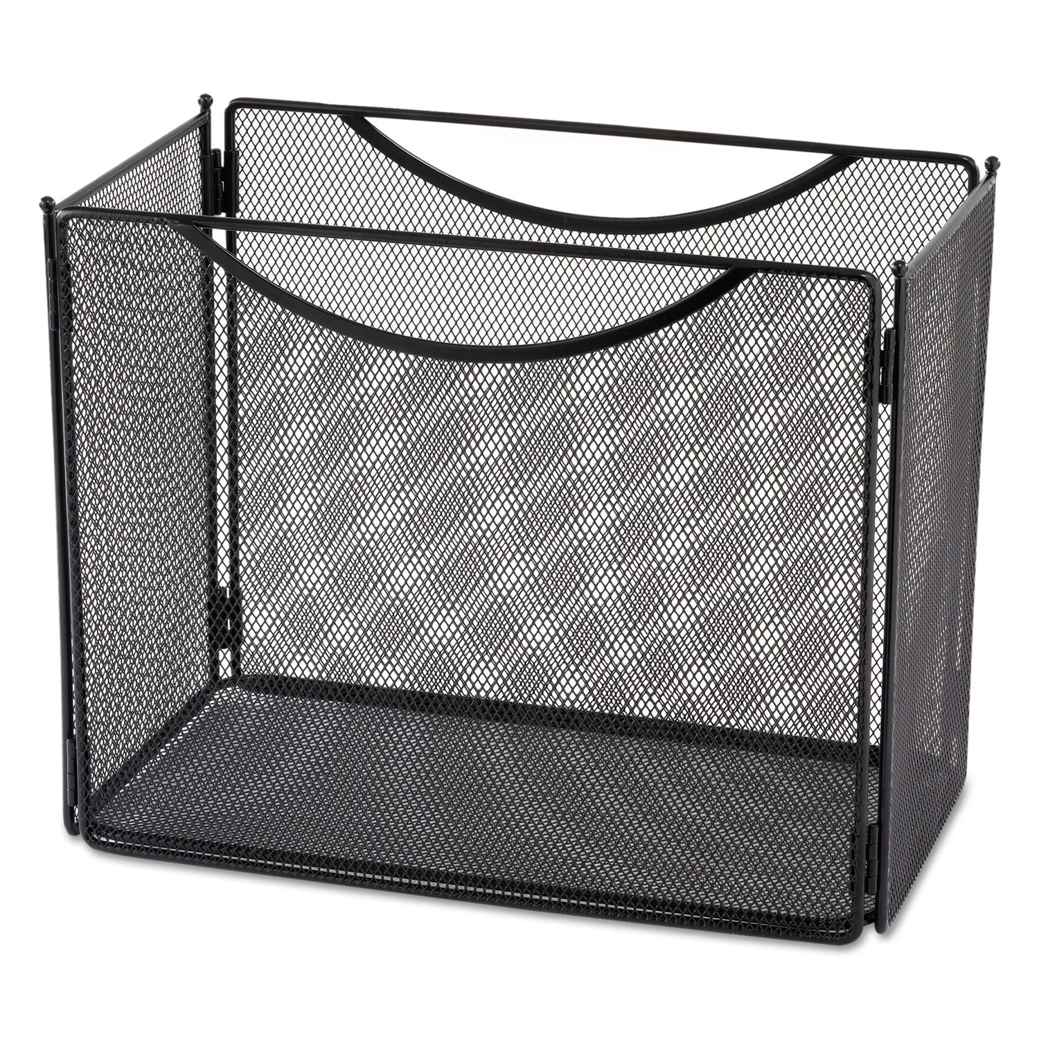 Onyx Desktop Box File, Letter Files, 12.5" x 7" x 10", Black -