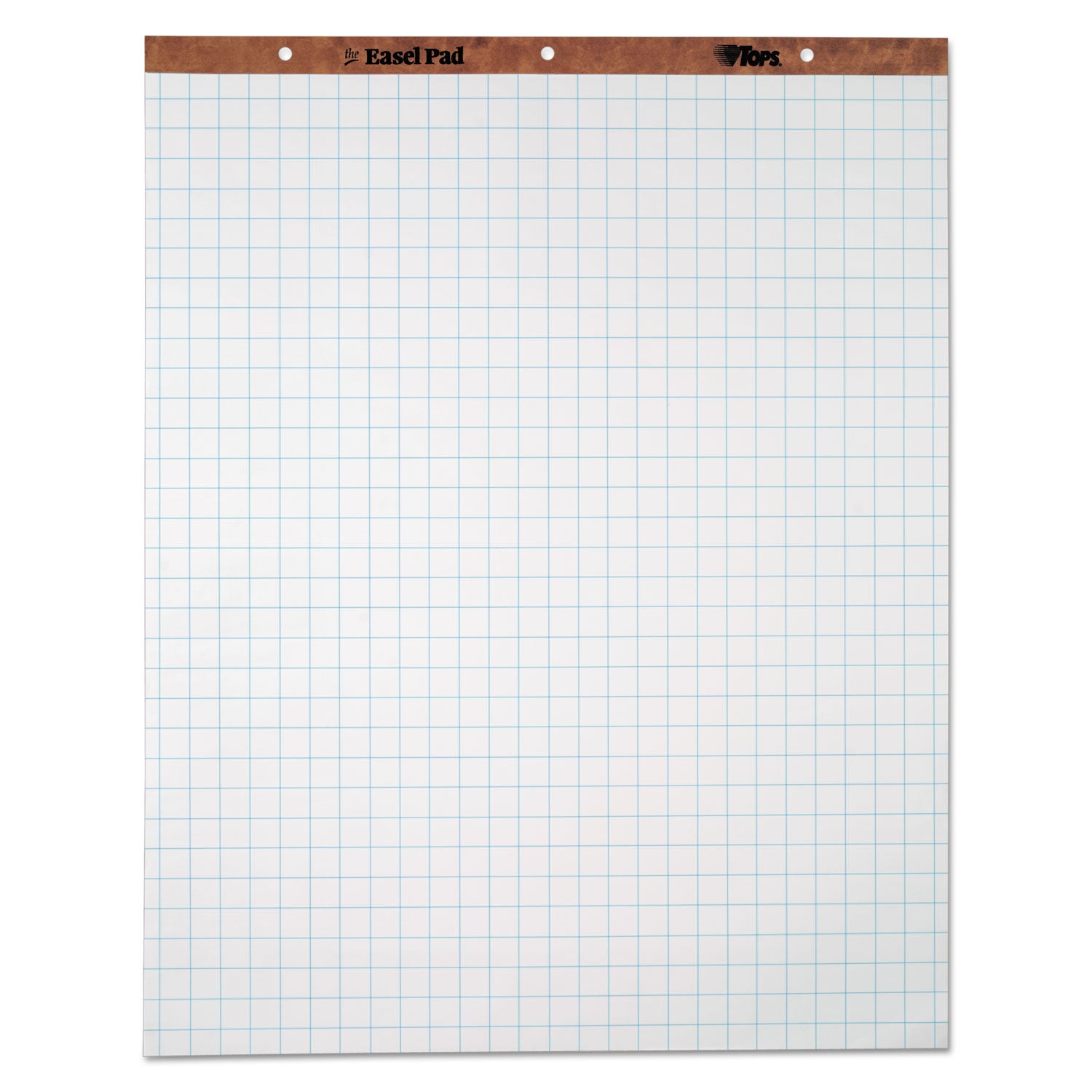 Easel Pads, Quadrille Rule (1 sq/in), 27 x 34, White, 50 Sheets, 4/Carton -