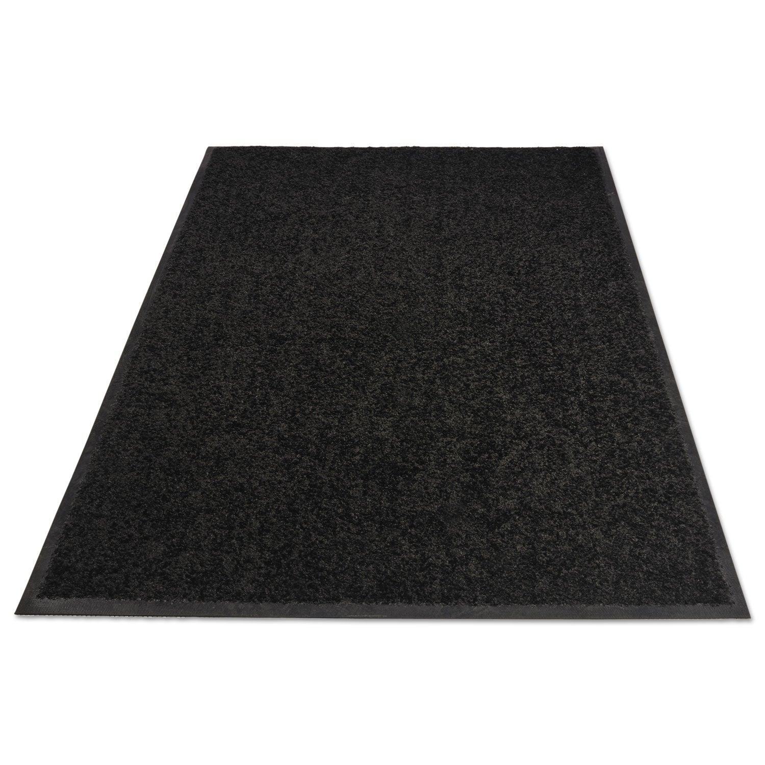 Platinum Series Indoor Wiper Mat, Nylon/Polypropylene, 48 x 72, Black -